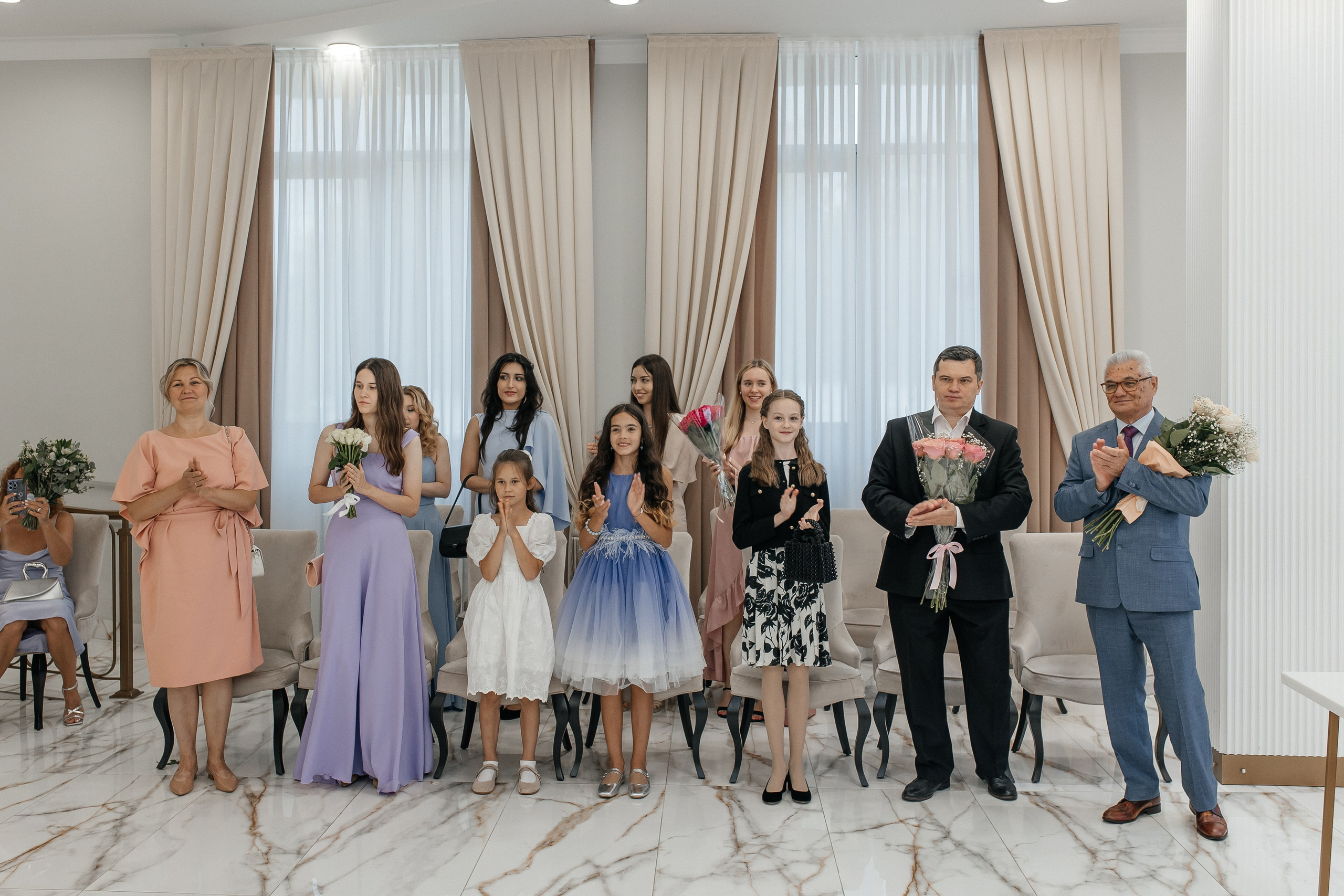 Регистрация брака в Шипиловском дворце бракосочетания. Свадебный фотограф в Москве Дарья Олендарёва