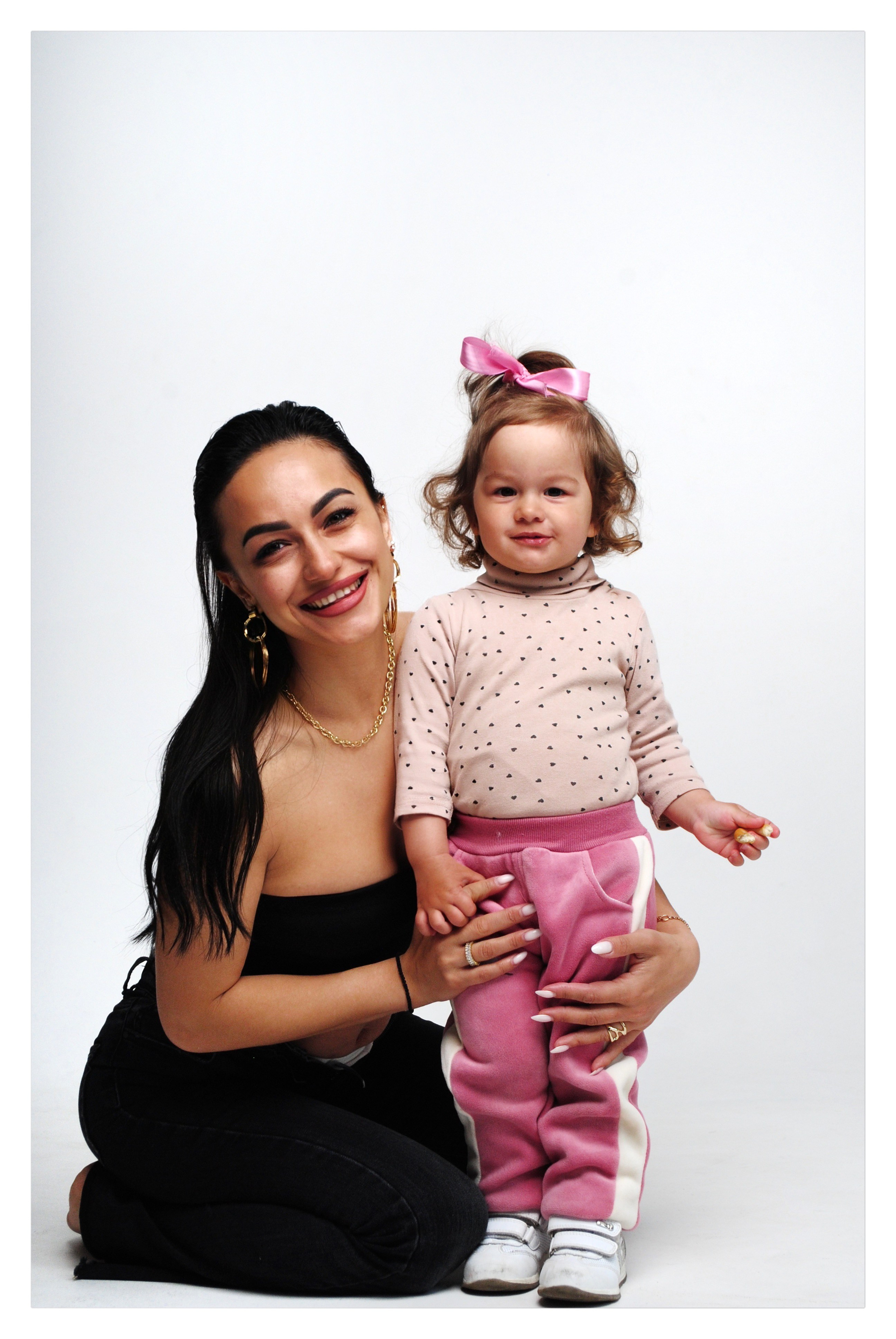 Эля и дочь. Фотограф Мария Мусаелян