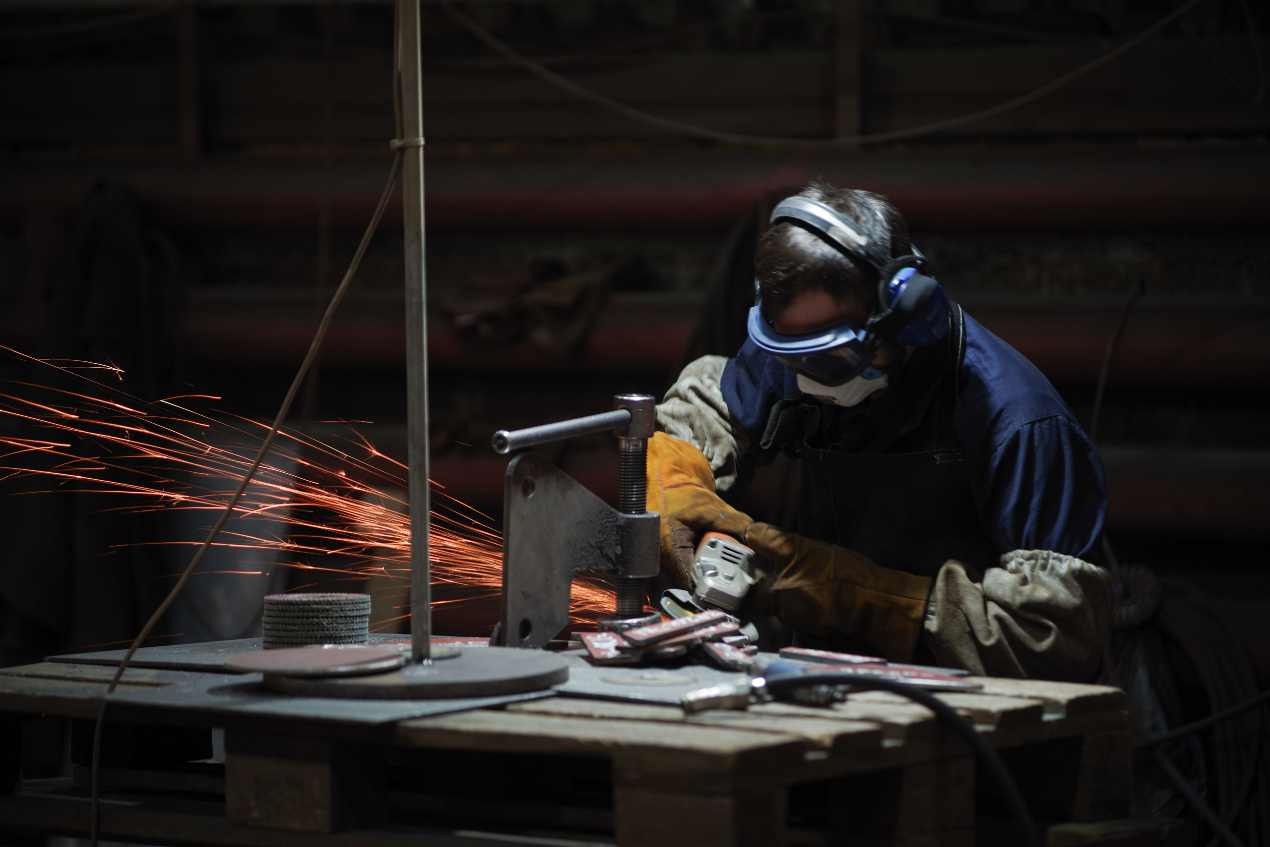 Онежский судостроительный завод. Портретный фотограф Денис Милютин