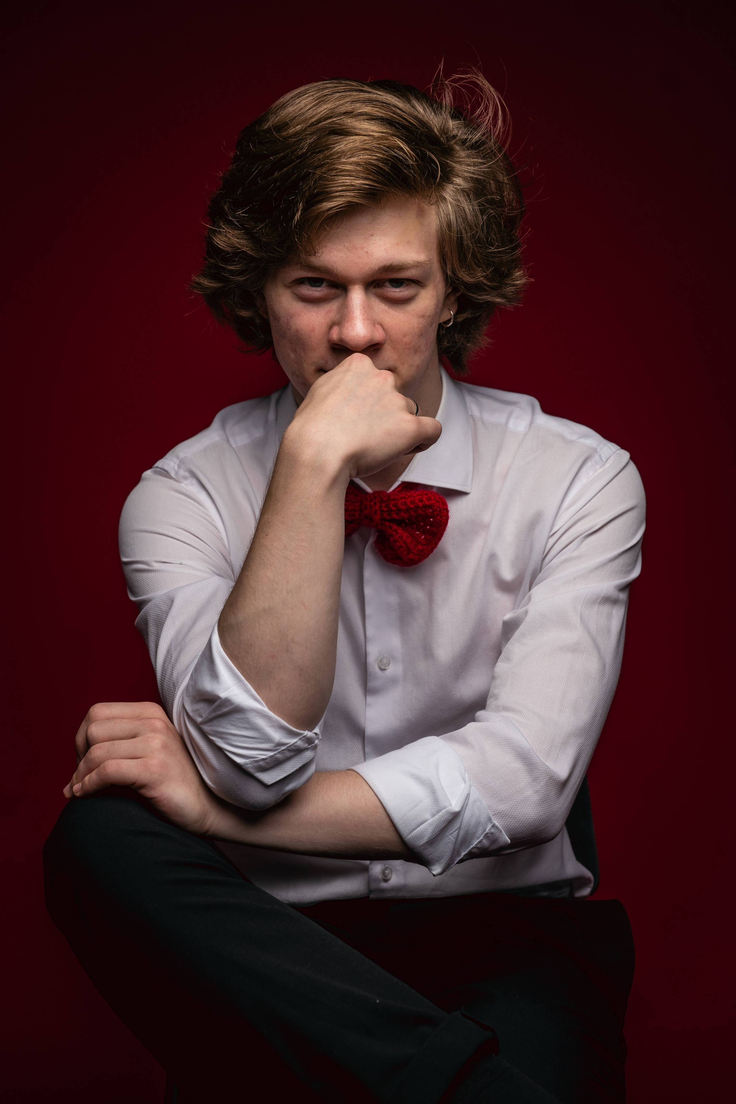 Жора. Фокусник. Фотосессия в Спб в студии, фотограф Панютина Марина