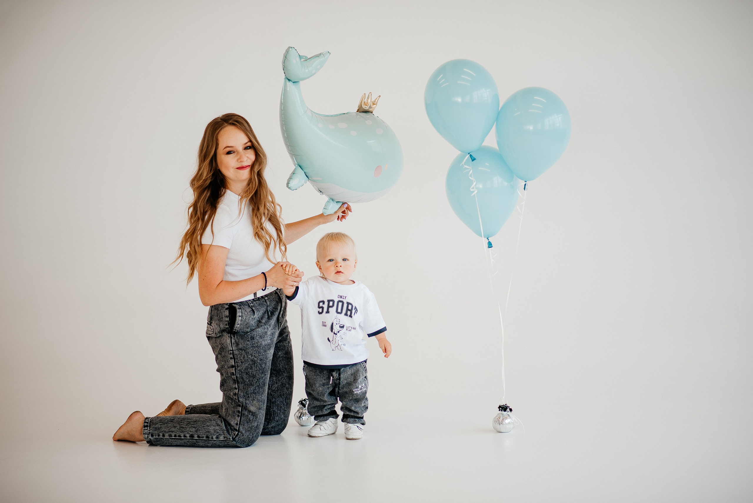 Семейная фотосессия на 1 годик