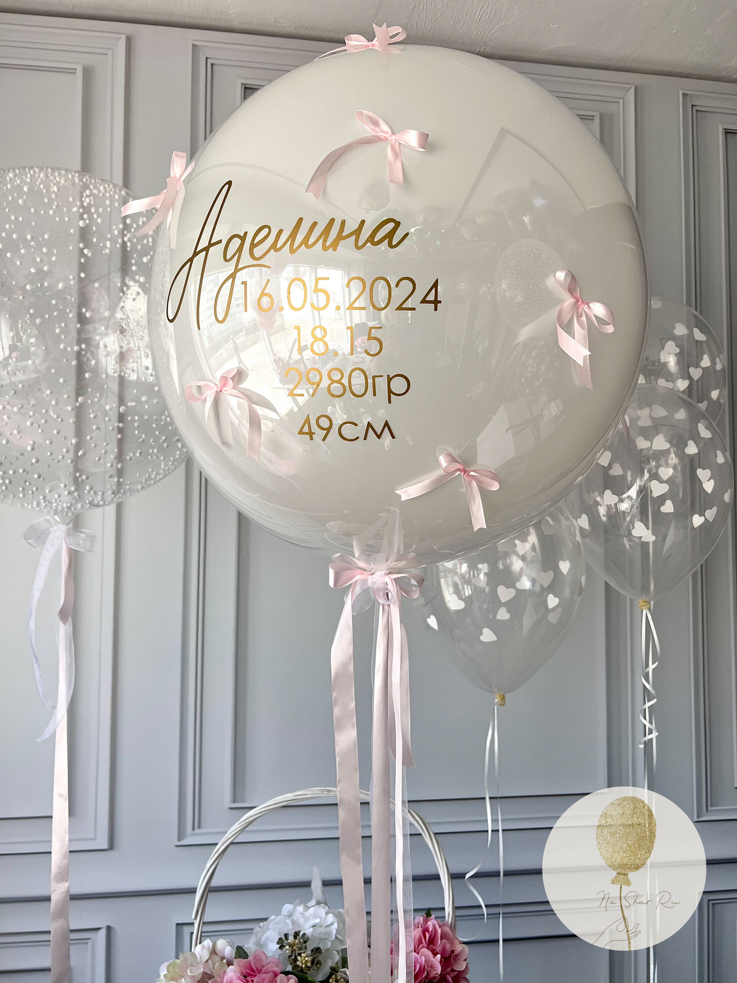 Шары на выписку. Воздушные шары с гелием в Донецке