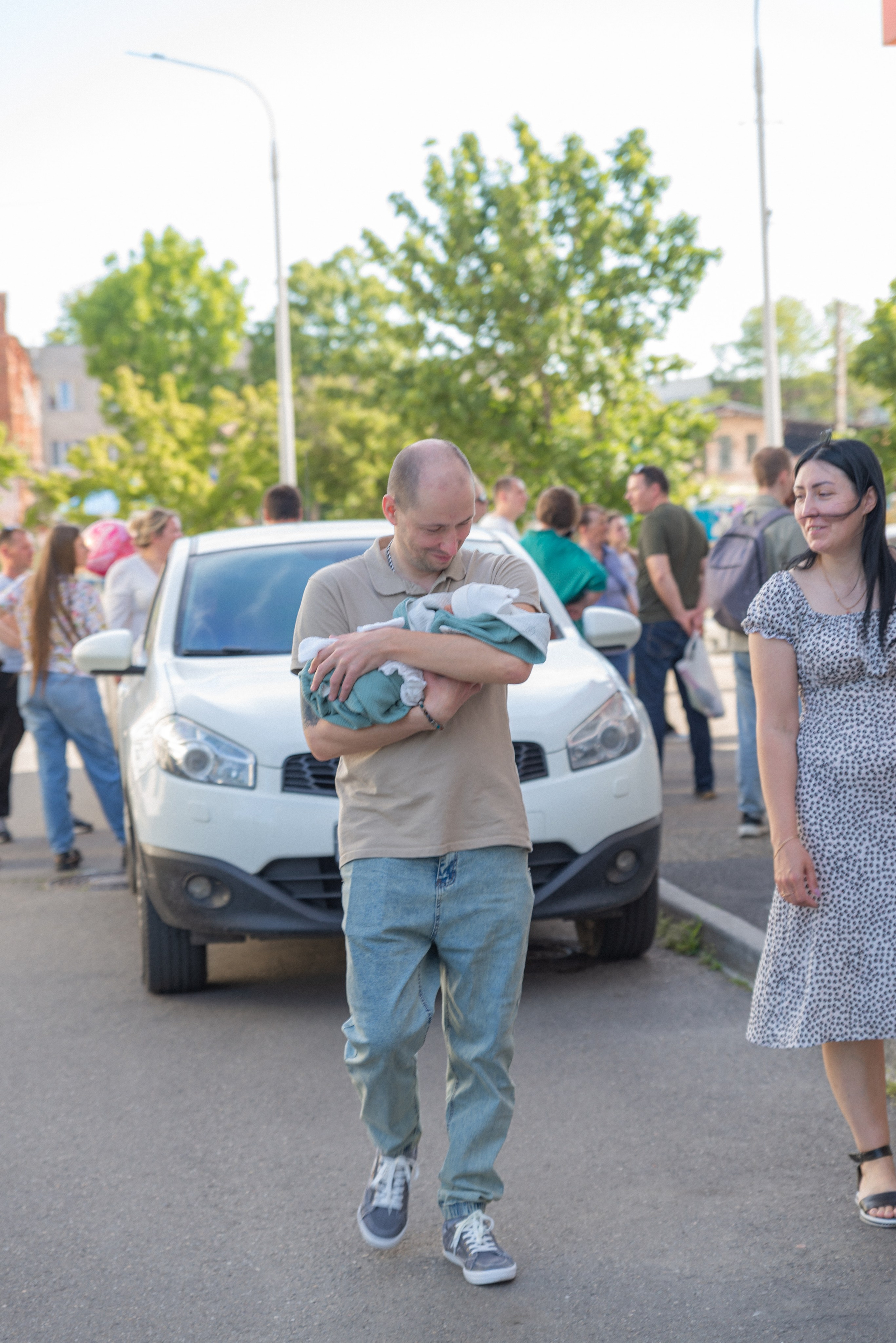 Выписка из роддома. Семейный Фотограф в Краснодаре и крае