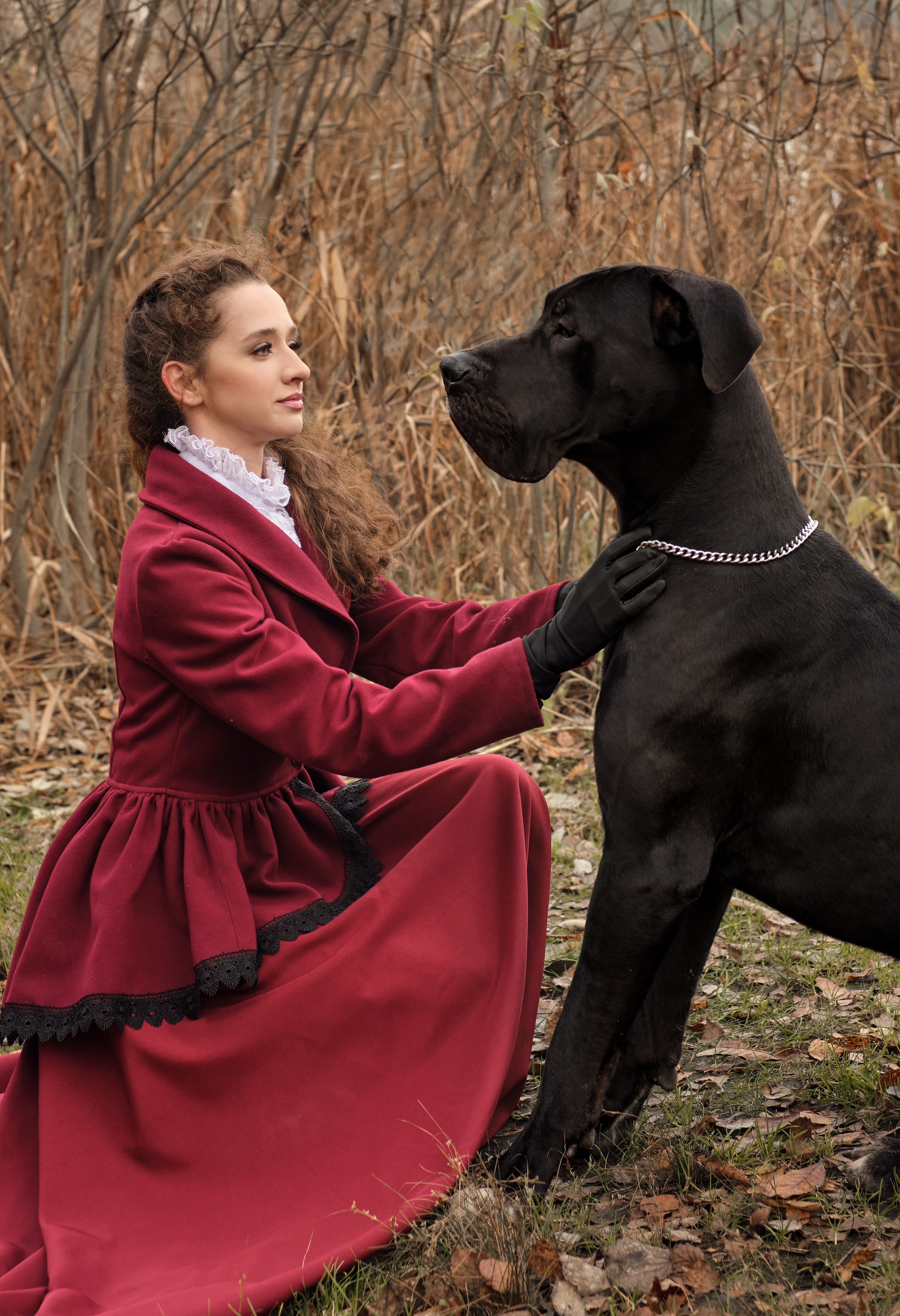 Анна, конная прогулка