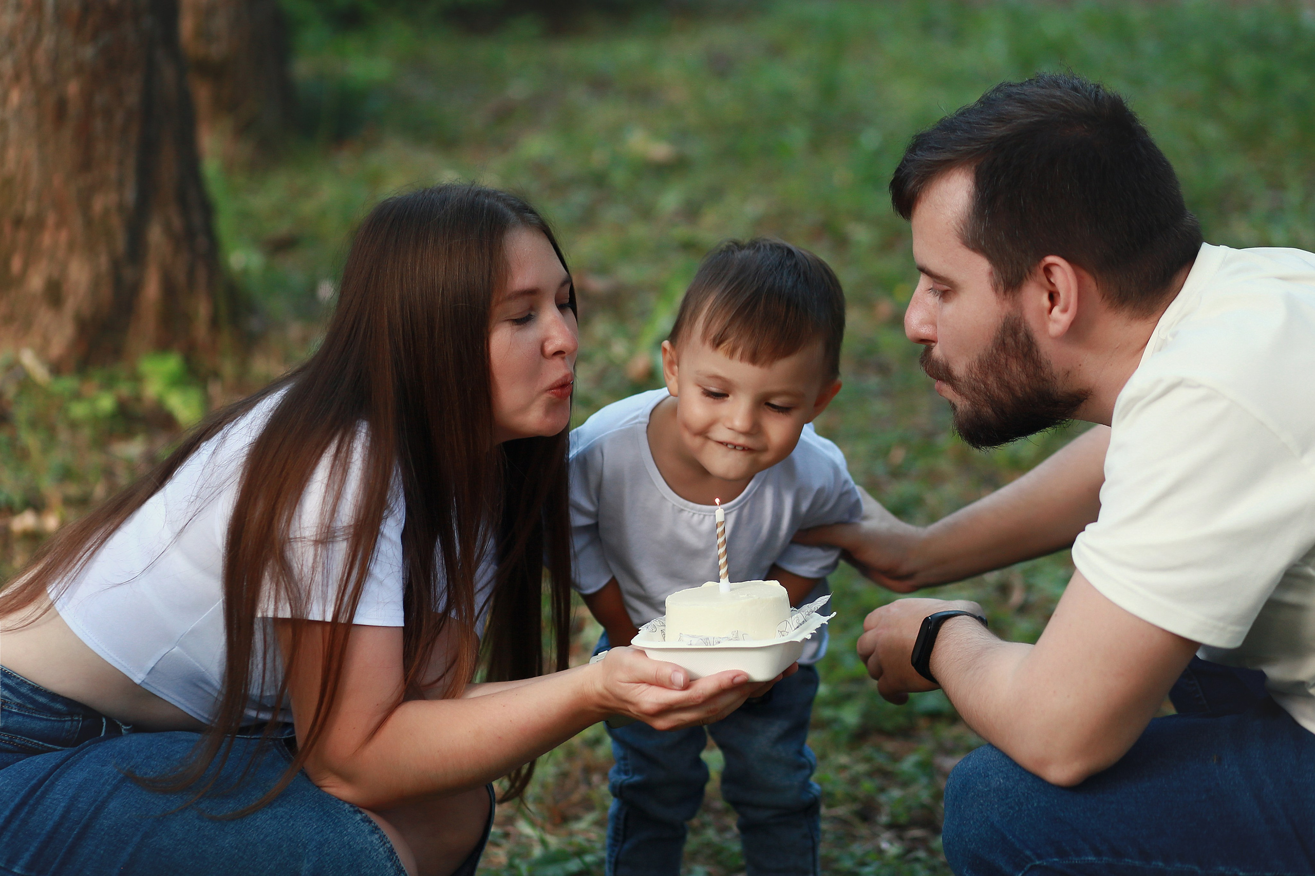 Двухлетие в Дендрарии. Семейный фотограф в Воронеже Плотникова Алина