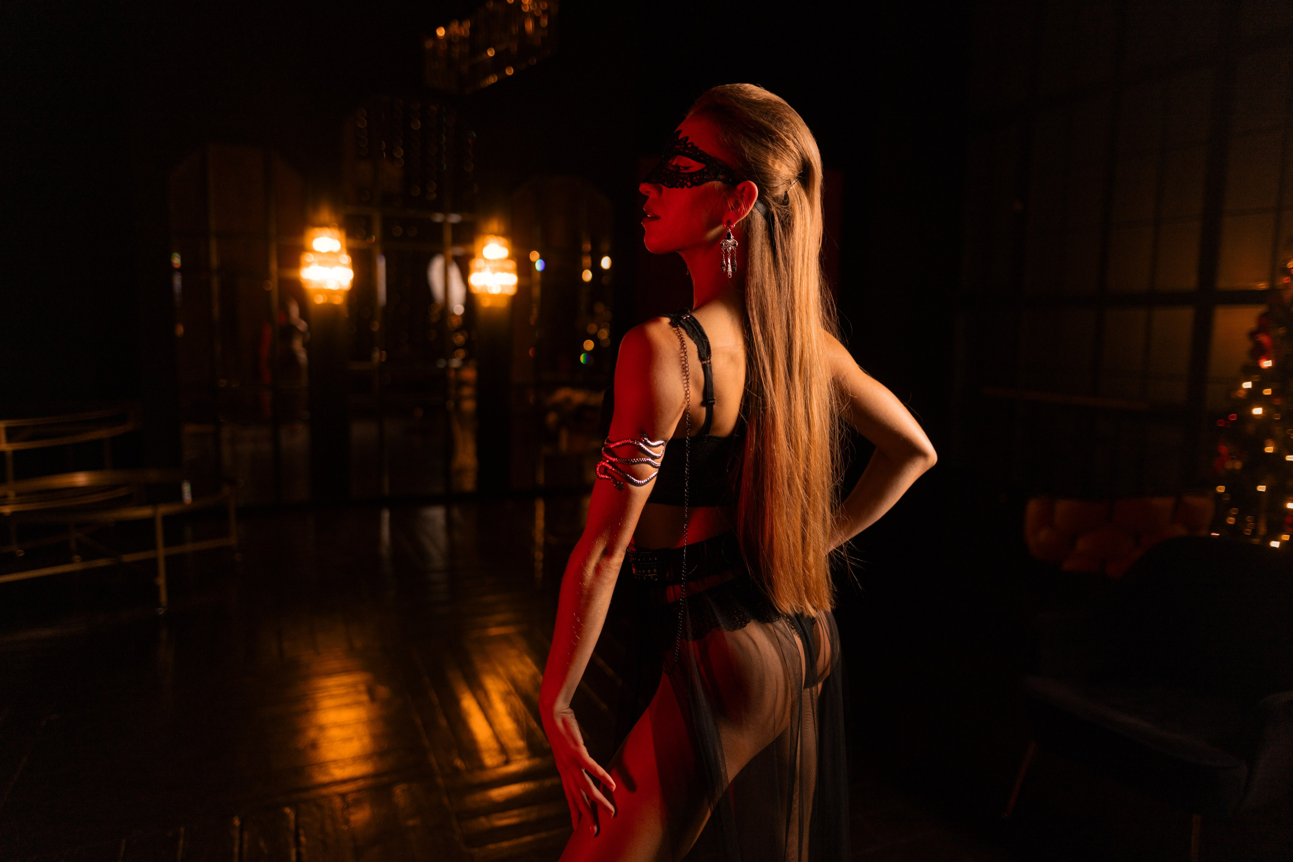 Студийная фотосессия в интерьере в Воронеже для Виктории