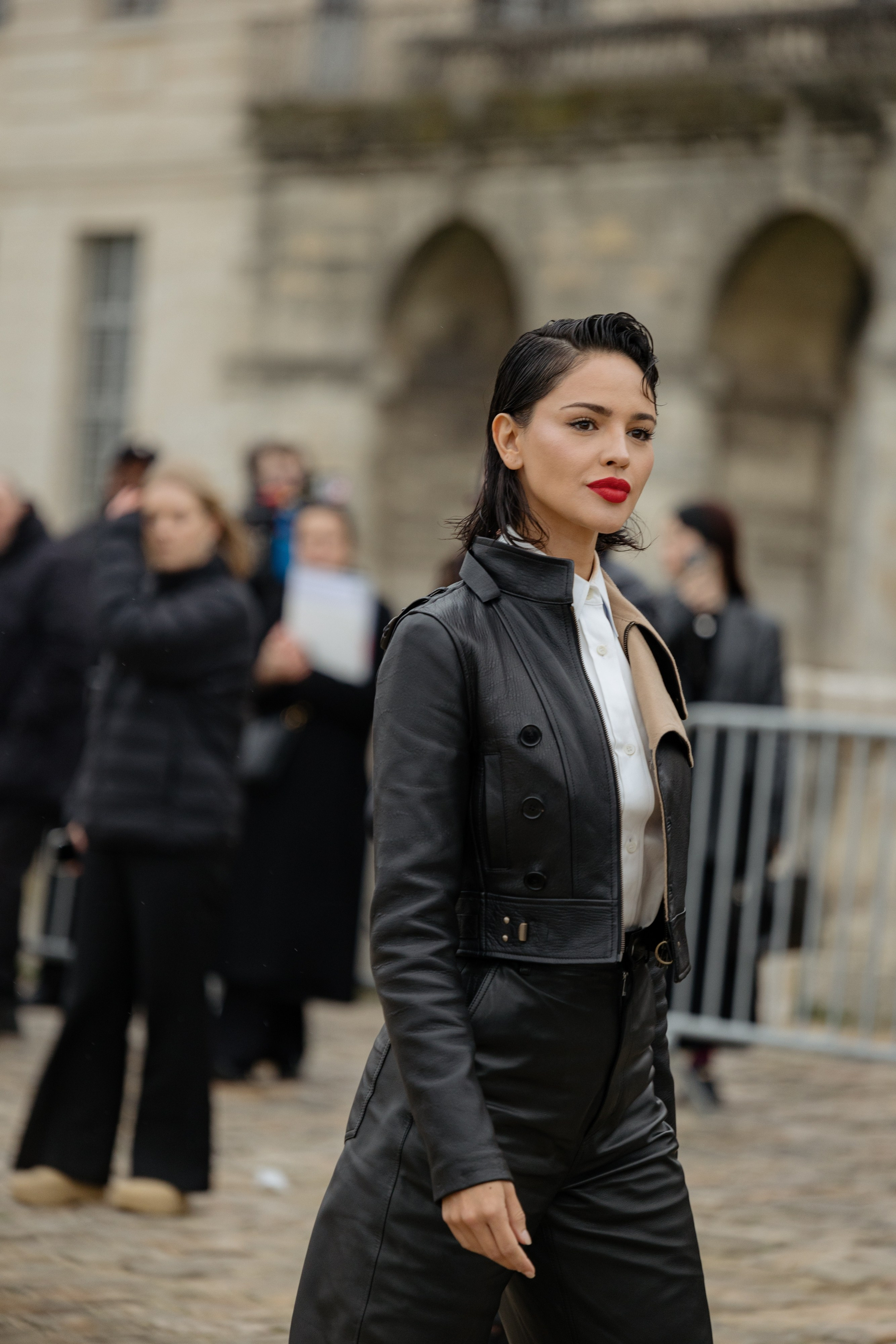 LOEWE PFW WOMENSWEAR FALL-WINTER 24/25. Photographer in Milan Ivan Goncharov