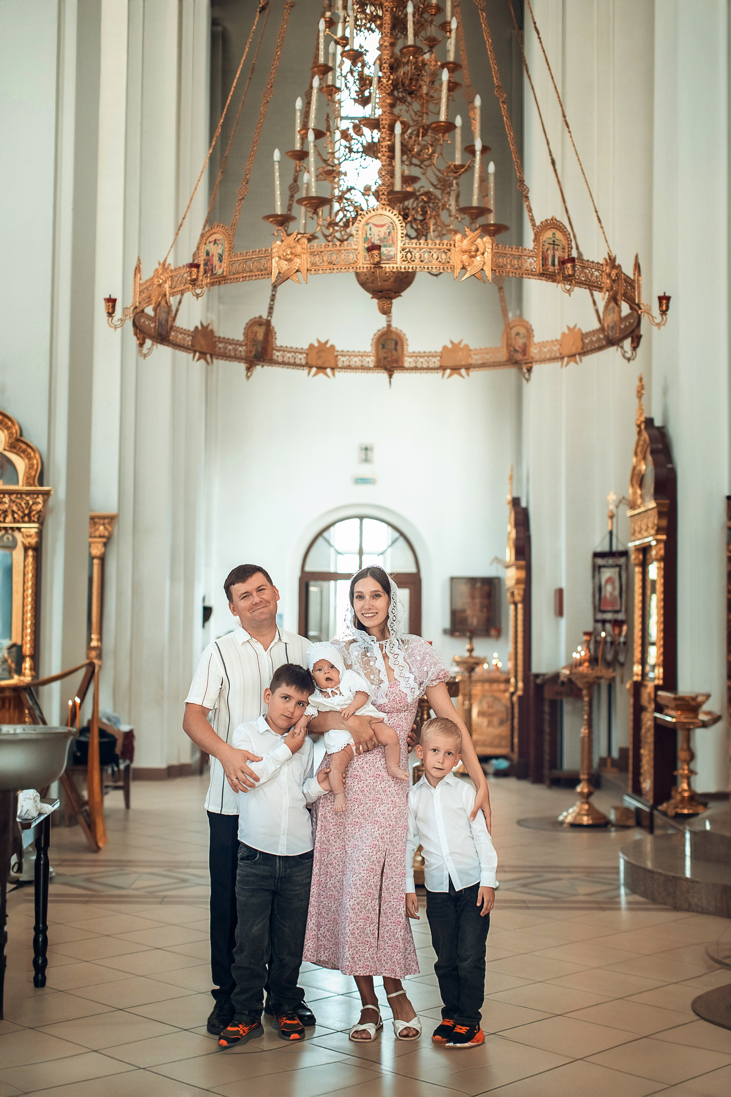 Таинство Крещения Амелии. Храм Георгия Победоносца. Главная