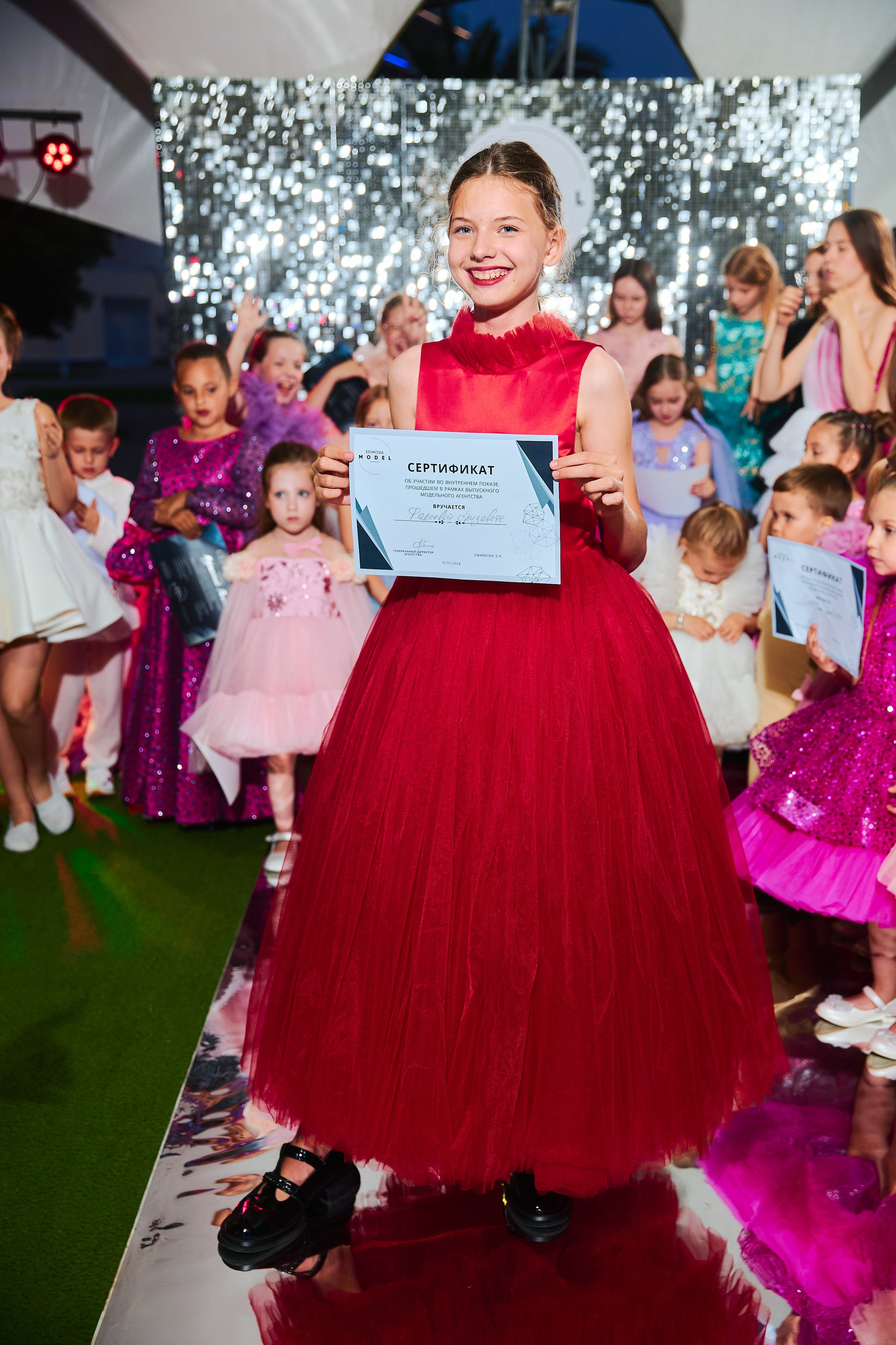 Выпускной базового курса 2024. Efimova Model Agency