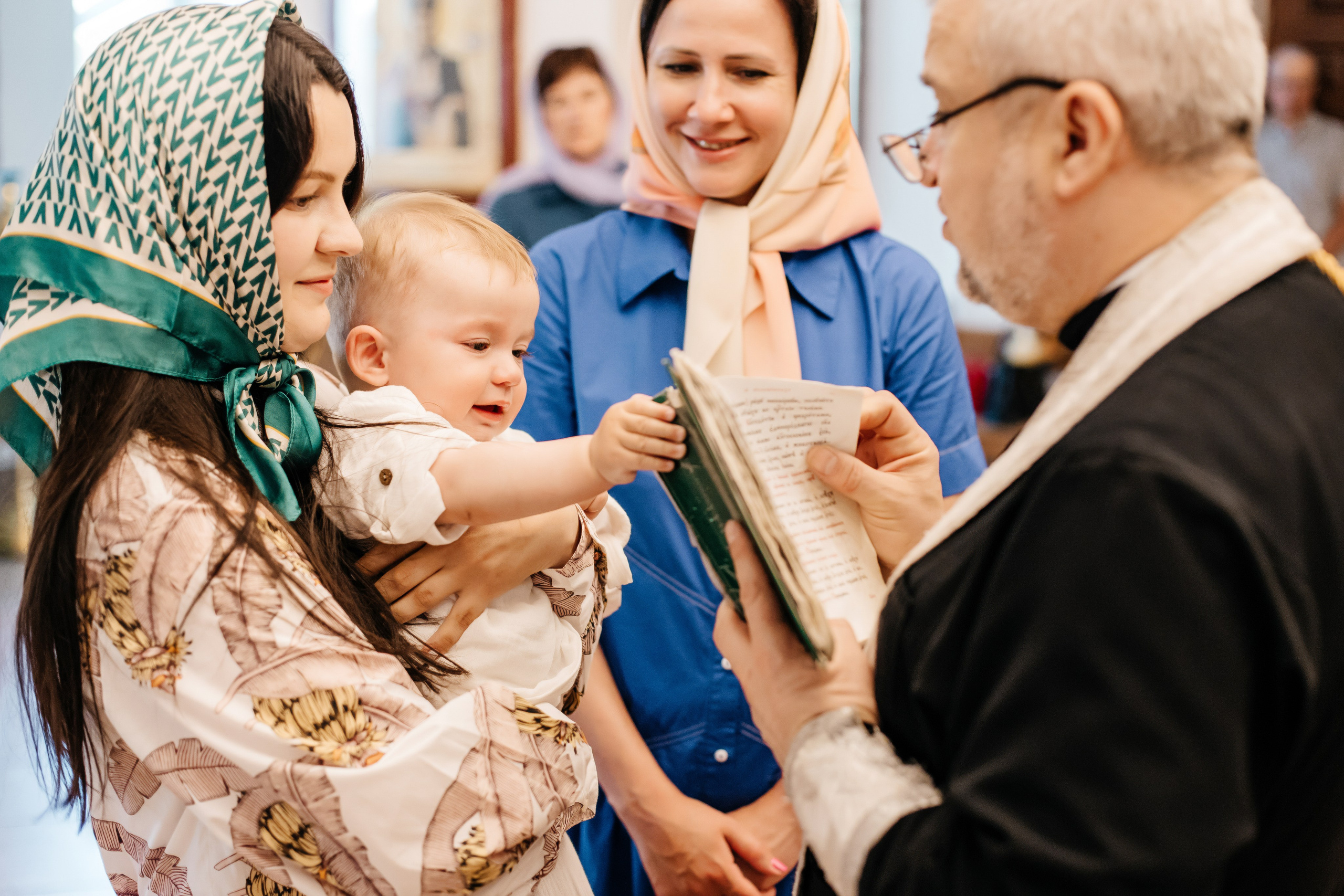 Крещение Андрея. Церковь Преображения Господня. Фотограф ВИКА МЕДУЗА