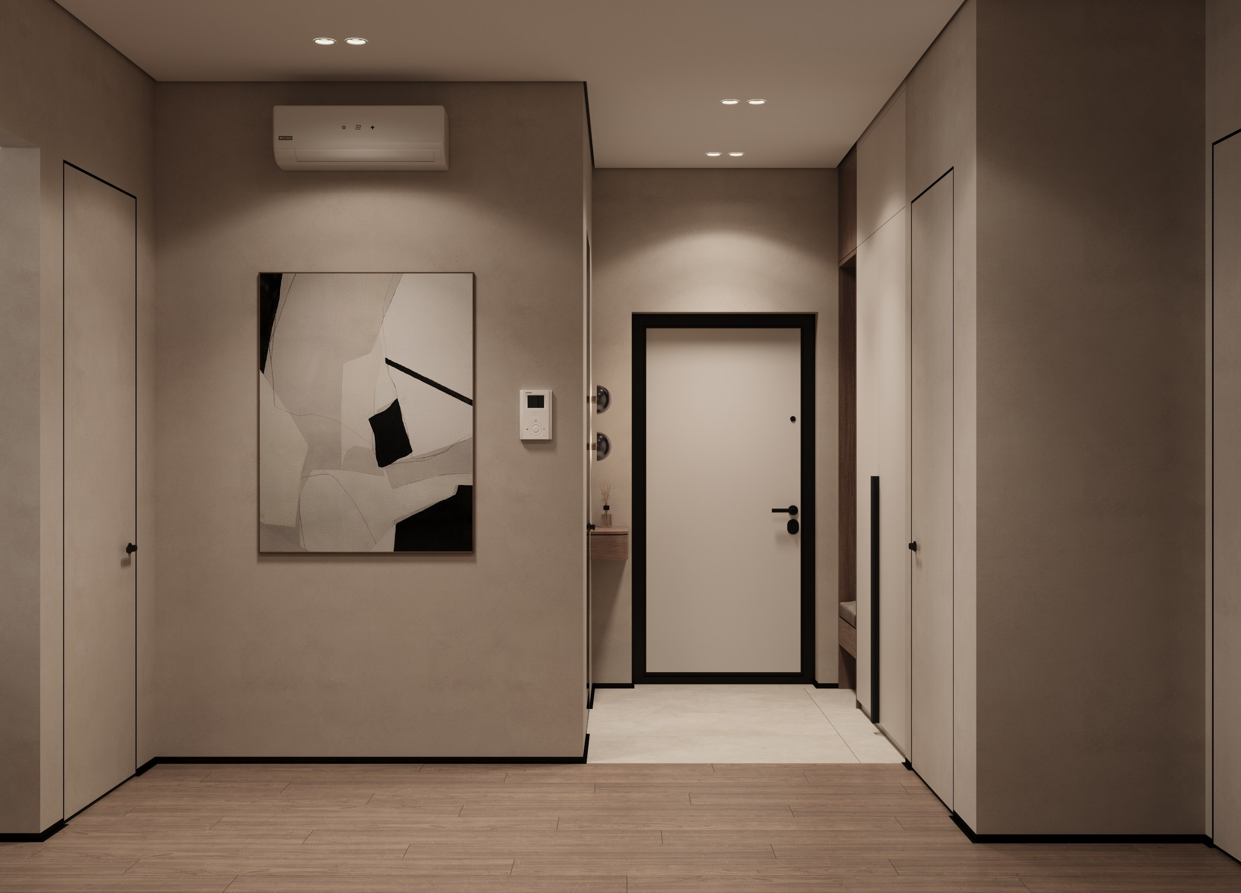 ЖК Рассказово 78 м². Дизайнер интерьера квартир и частных домов в Казани