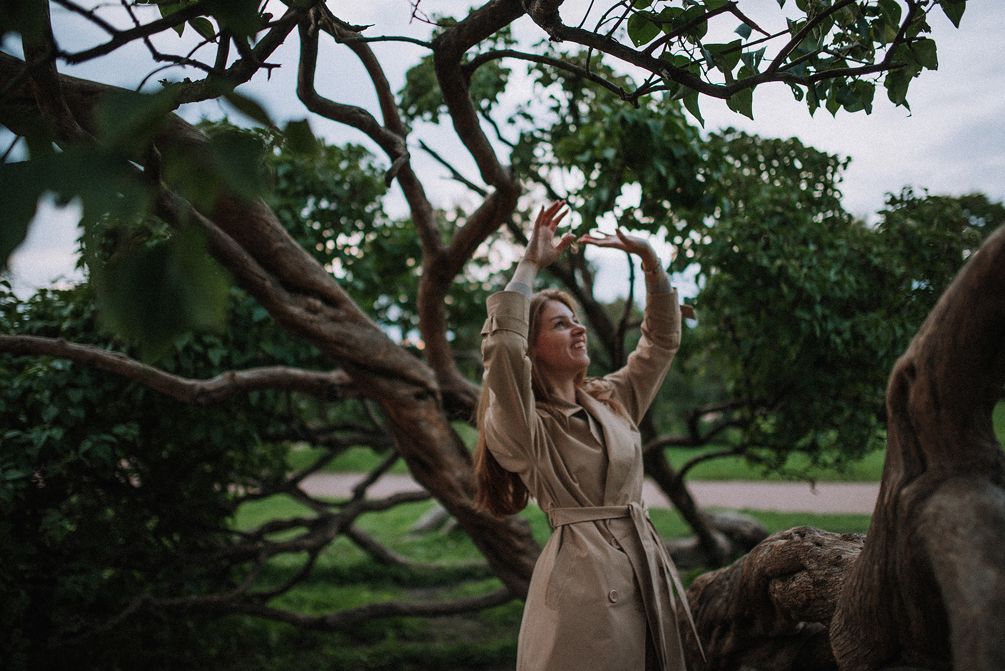 Ночная прогулка с Машей. Фотограф в Санкт-Петребурге и в Великих Луках Волченкова Екатерина