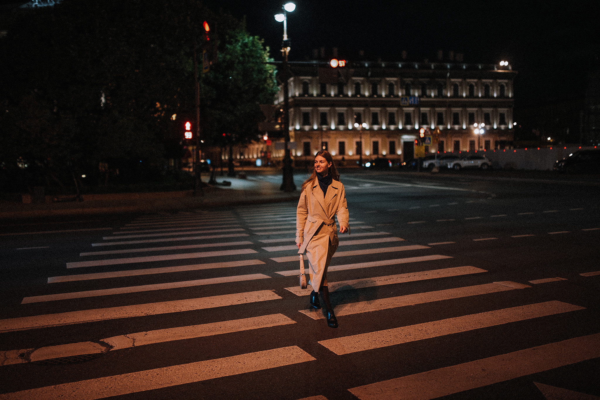 Ночная прогулка с Машей. Фотограф в Санкт-Петребурге и в Великих Луках Волченкова Екатерина