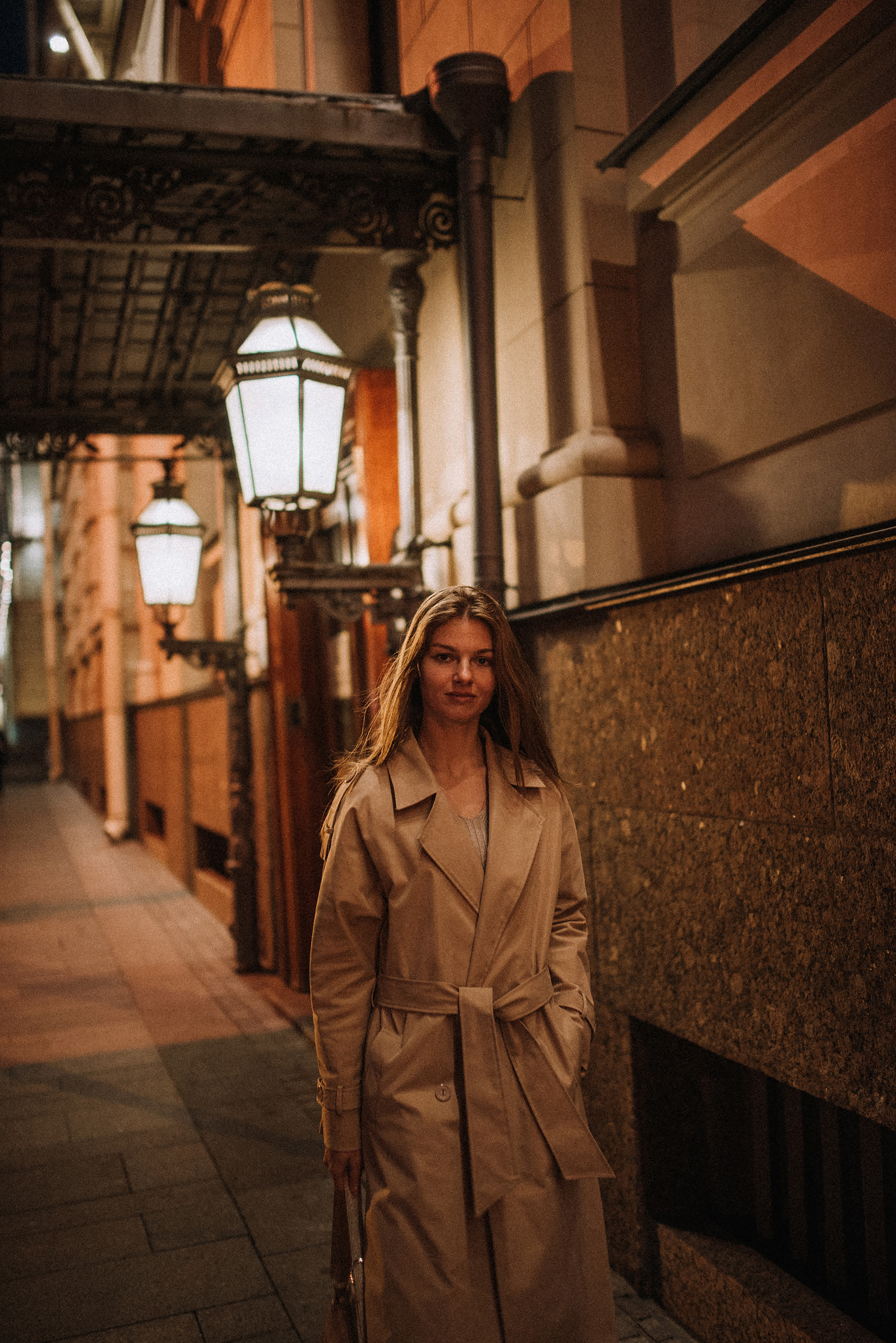 Ночная прогулка с Машей. Фотограф в Санкт-Петребурге и в Великих Луках Волченкова Екатерина