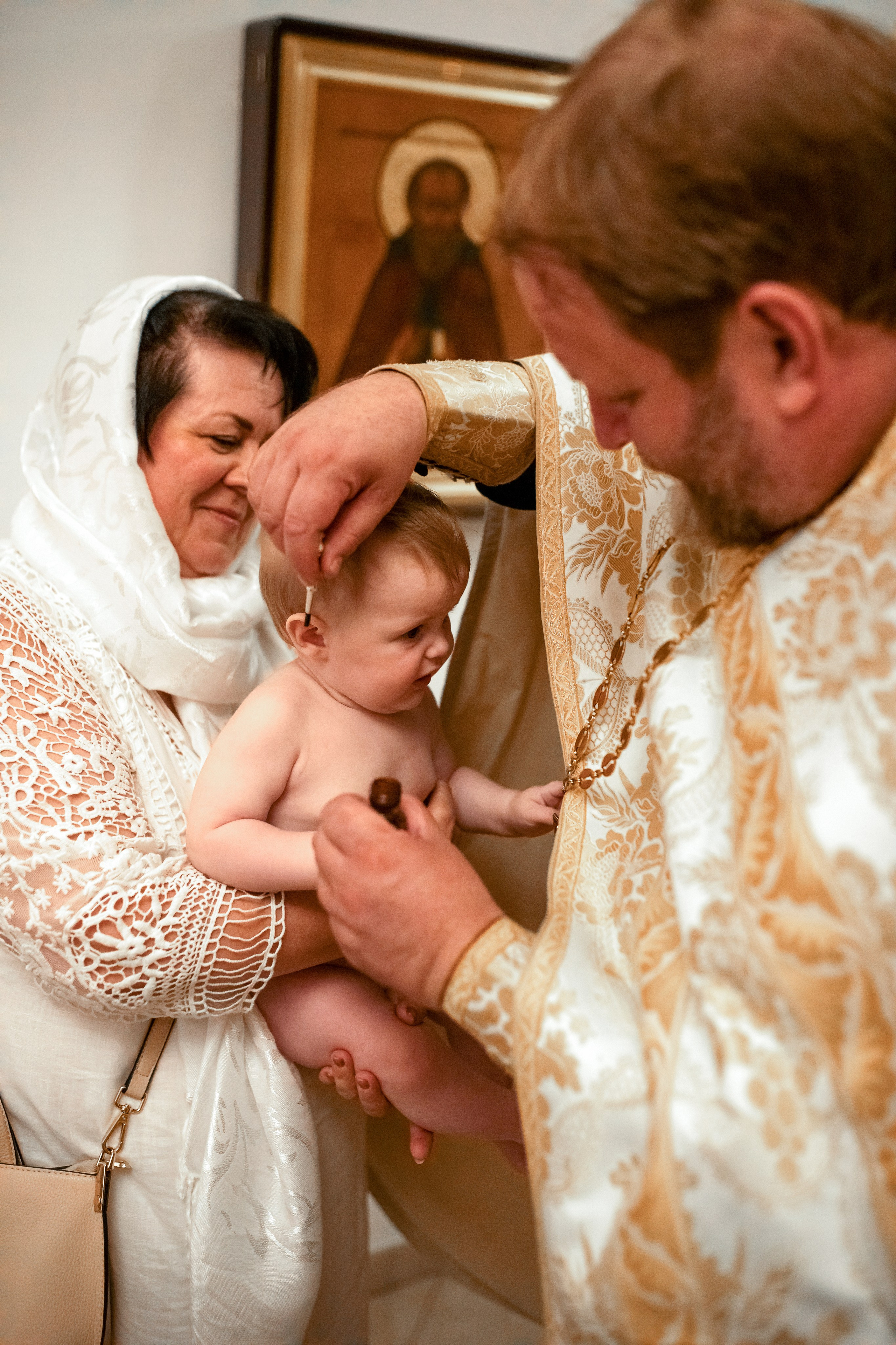 Крещение. Детский и семейный фотограф Татьяна Рыбалко. Фотосессии у вас дома