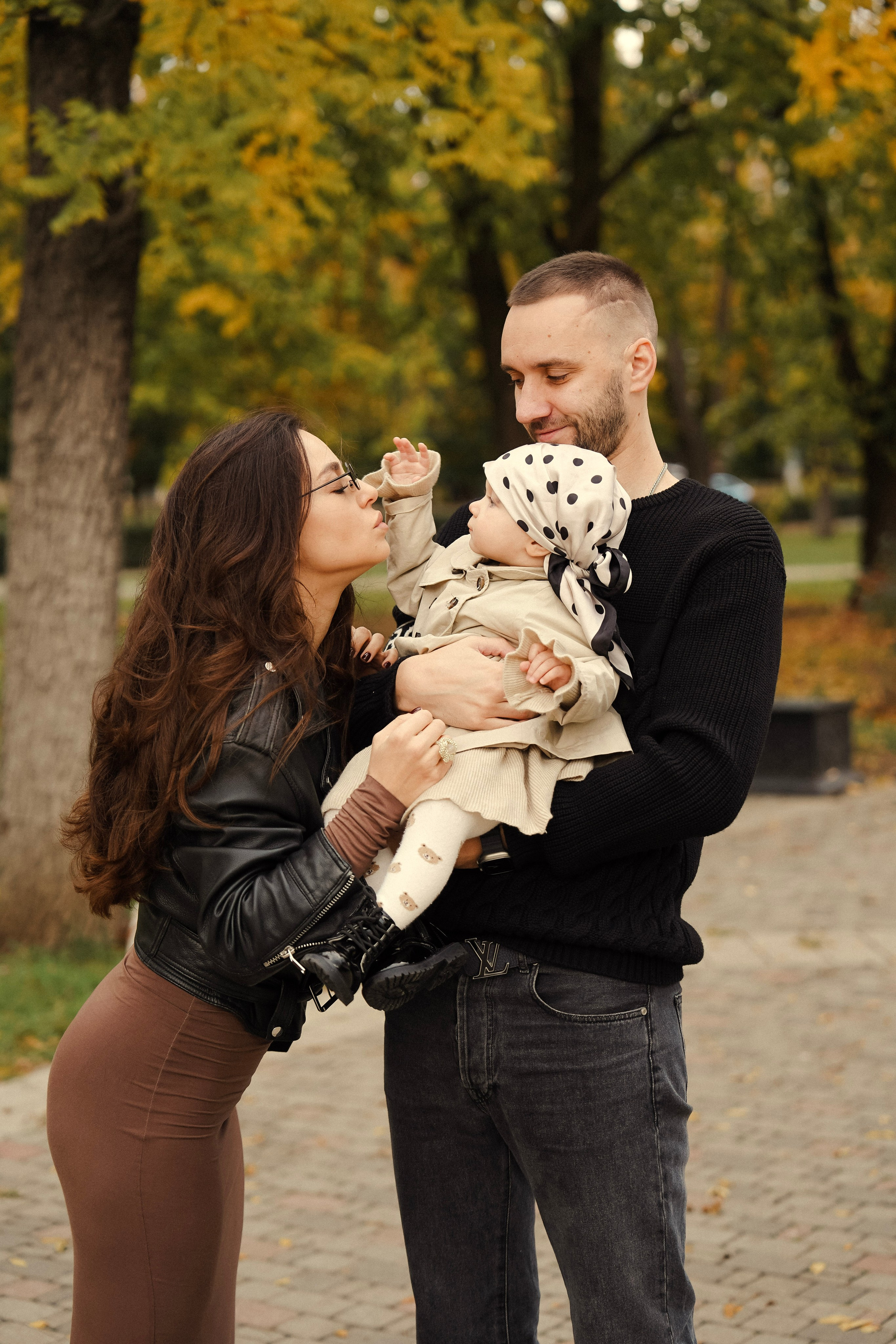 Семейная фотосессия осенью. Фотограф с психологическим образованием