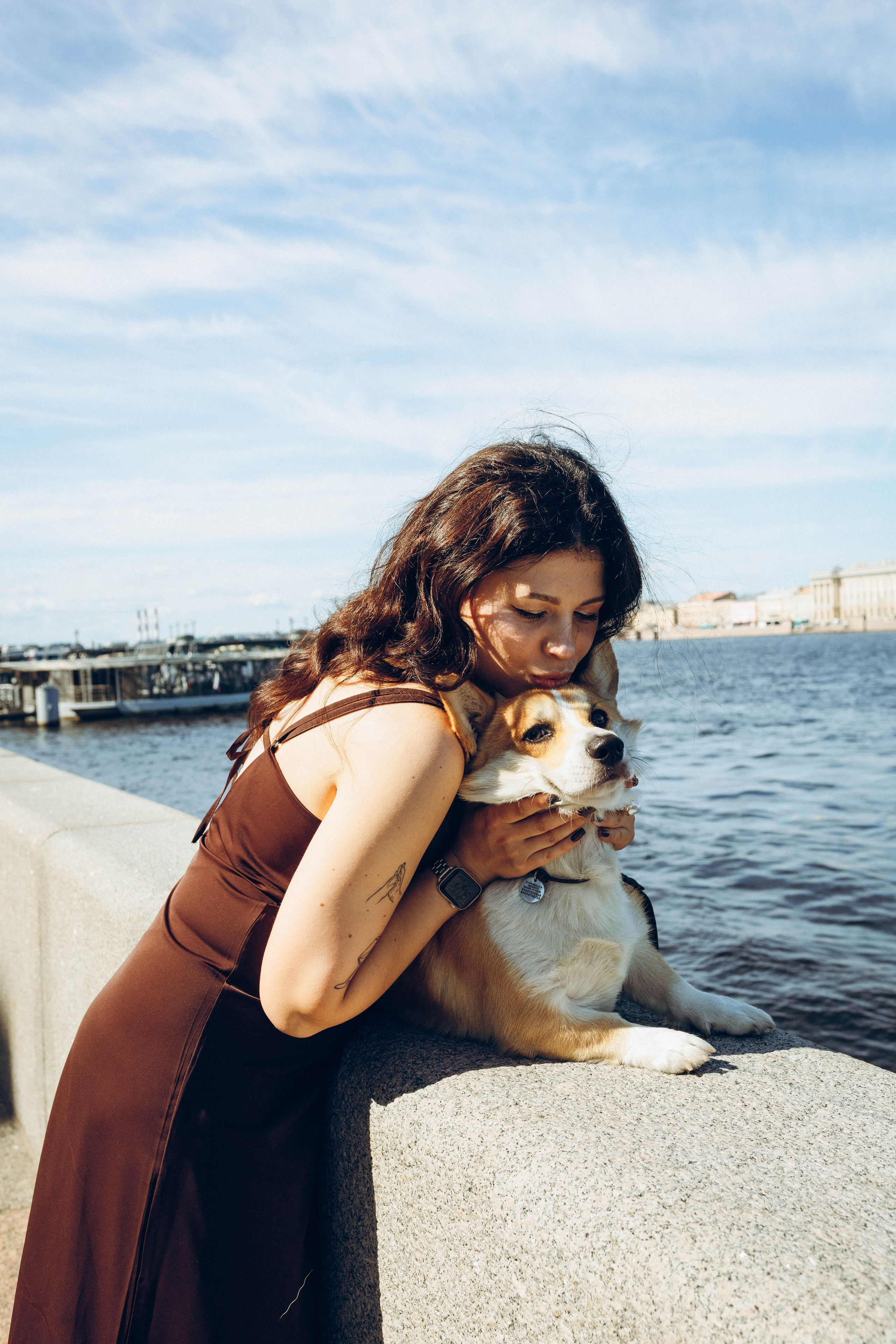 Фотосессия с собакой. Фотограф в Санкт-Петербурге Полина