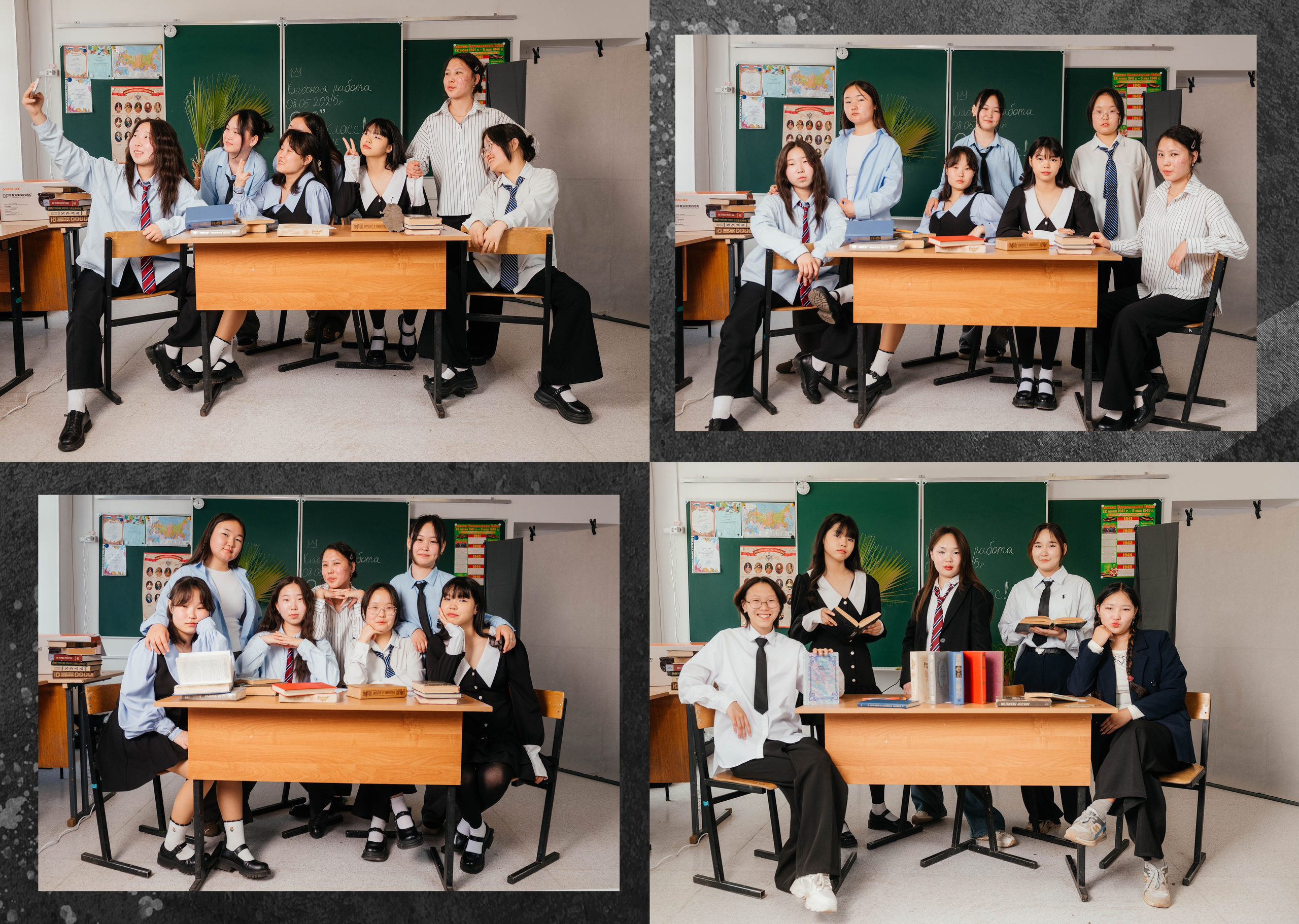 Выпускной фотоальбом для средней школы. Фотограф Эллина Дар г. Улан-Удэ