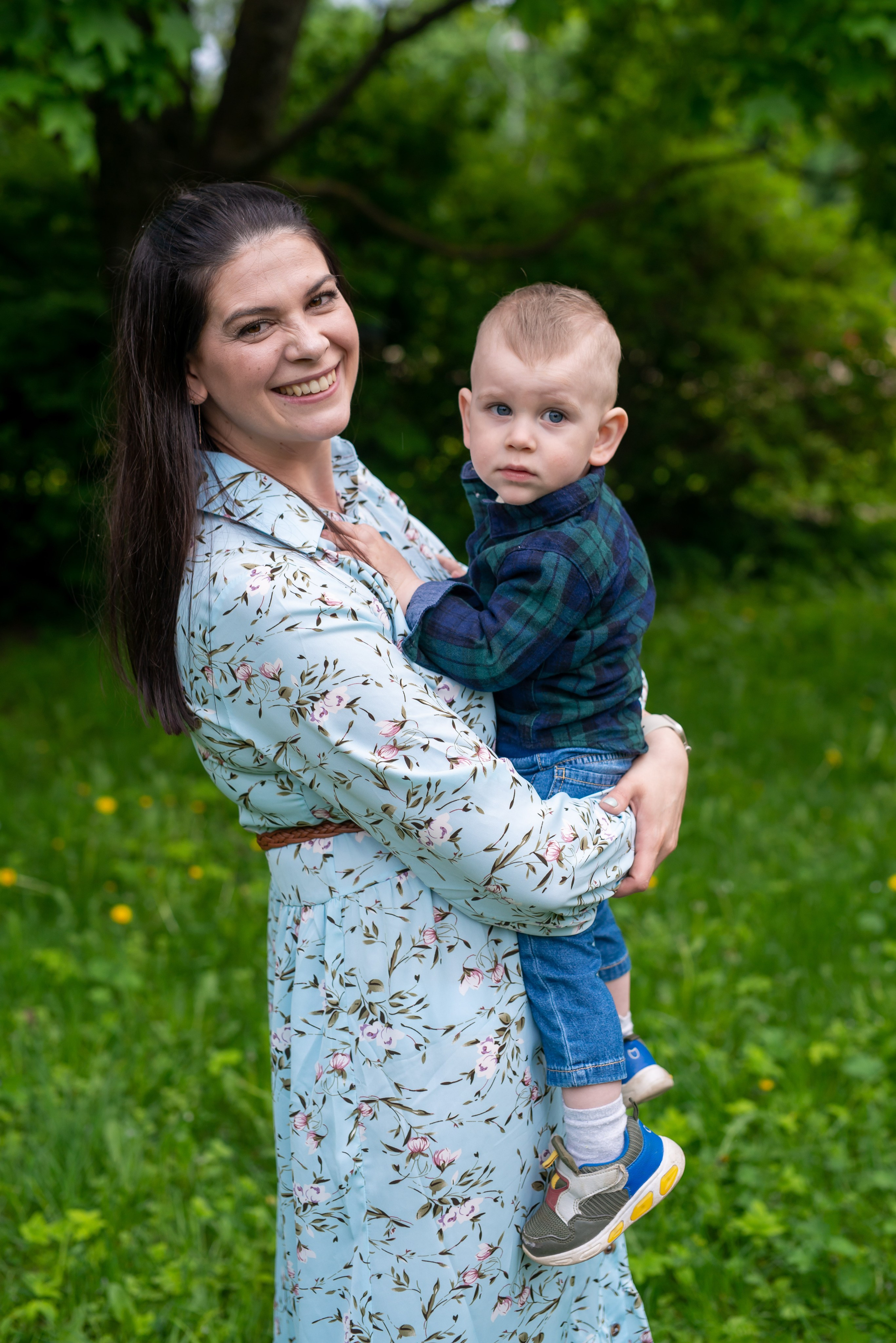 Наташа и Дима (фотосессия в цветущих садах). Портретный, семейный и свадебный фотограф в Санкт-Петербурге и в Пушкине Ширяев Денис