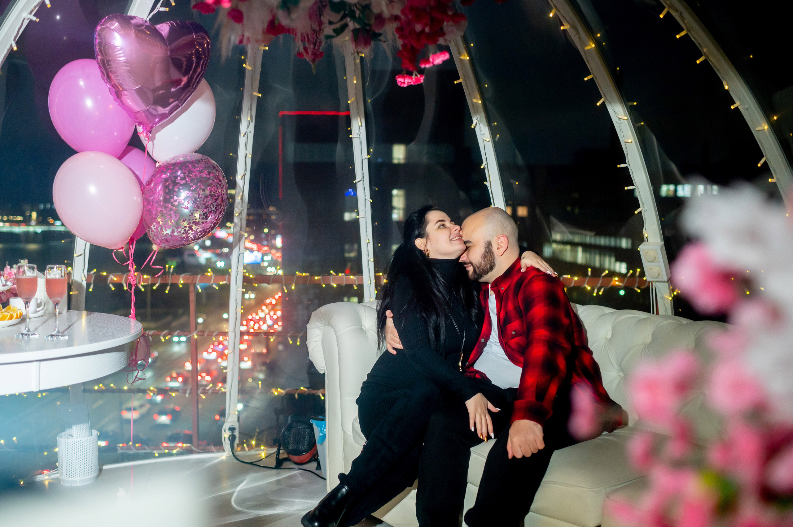 Гендер-пати на крыше Питера. Портретный, семейный и свадебный фотограф в Санкт-Петербурге и в Пушкине Ширяев Денис