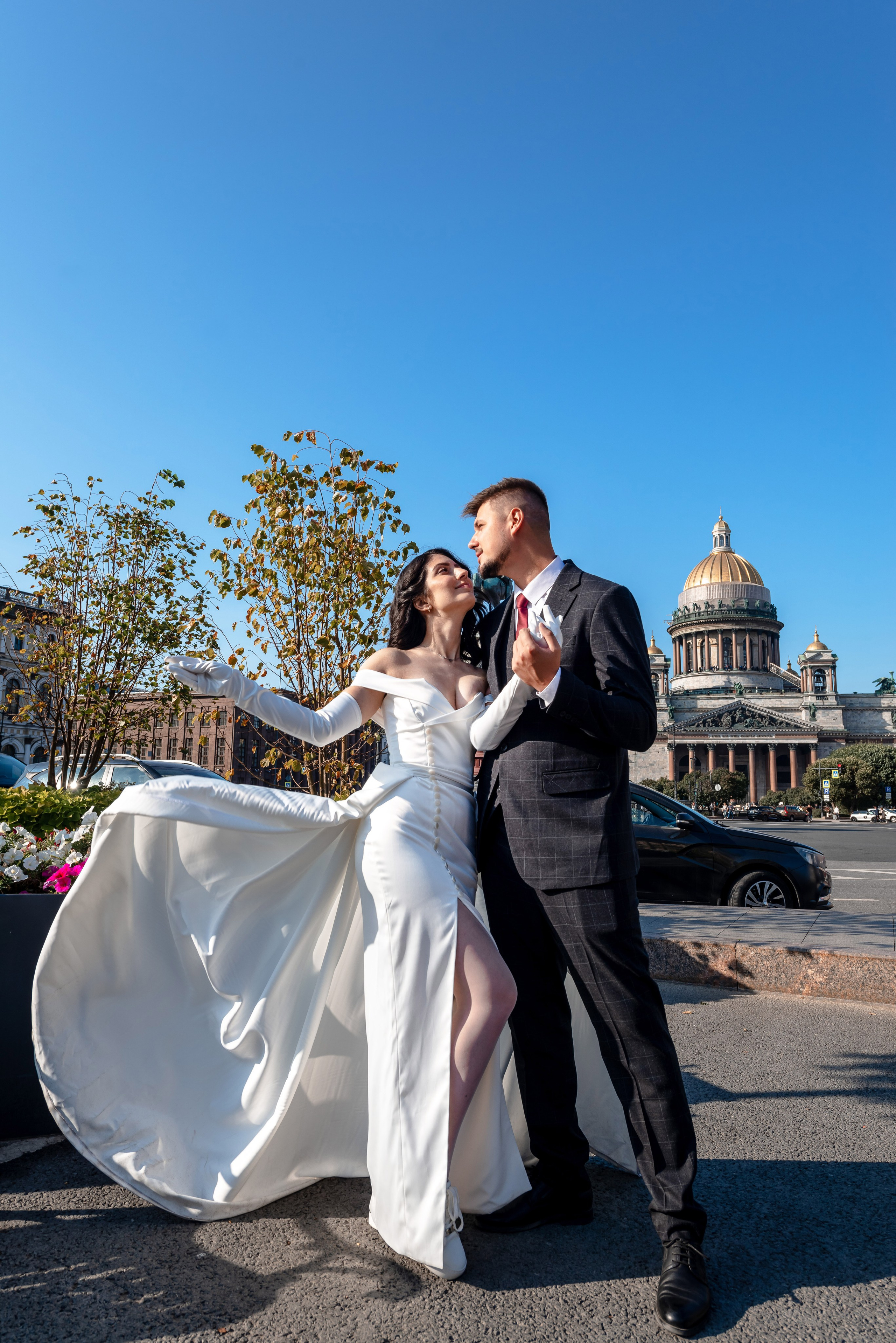 Камерная свадьба в Первом Дворце Бракосочетания №1 на Английской набережной Яны и Евгения. Портретный, семейный и свадебный фотограф в Санкт-Петербурге и в Пушкине Ширяев Денис