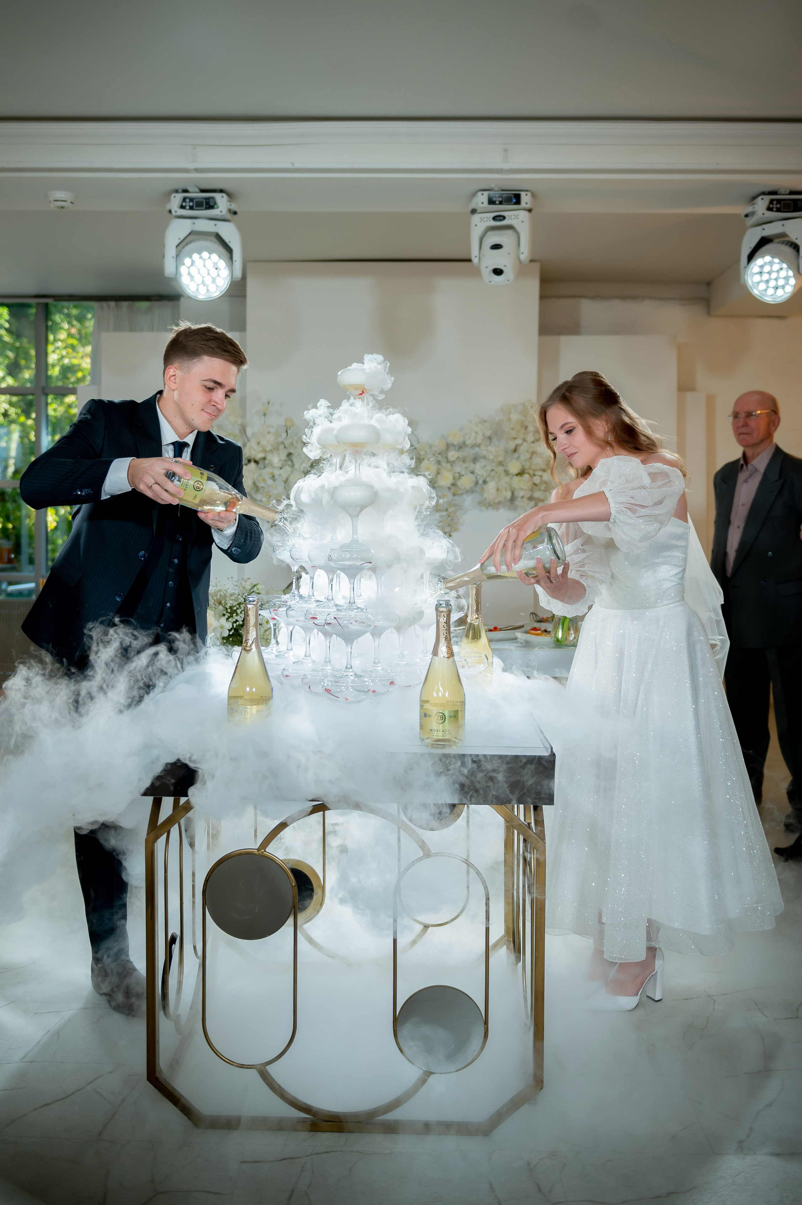 Анастасия и Михаил (Второй Дворец Бракосочетания на Фурштатской улице 52, фотосессия в Таврическом парке). Портретный, семейный и свадебный фотограф в Санкт-Петербурге и в Пушкине Ширяев Денис