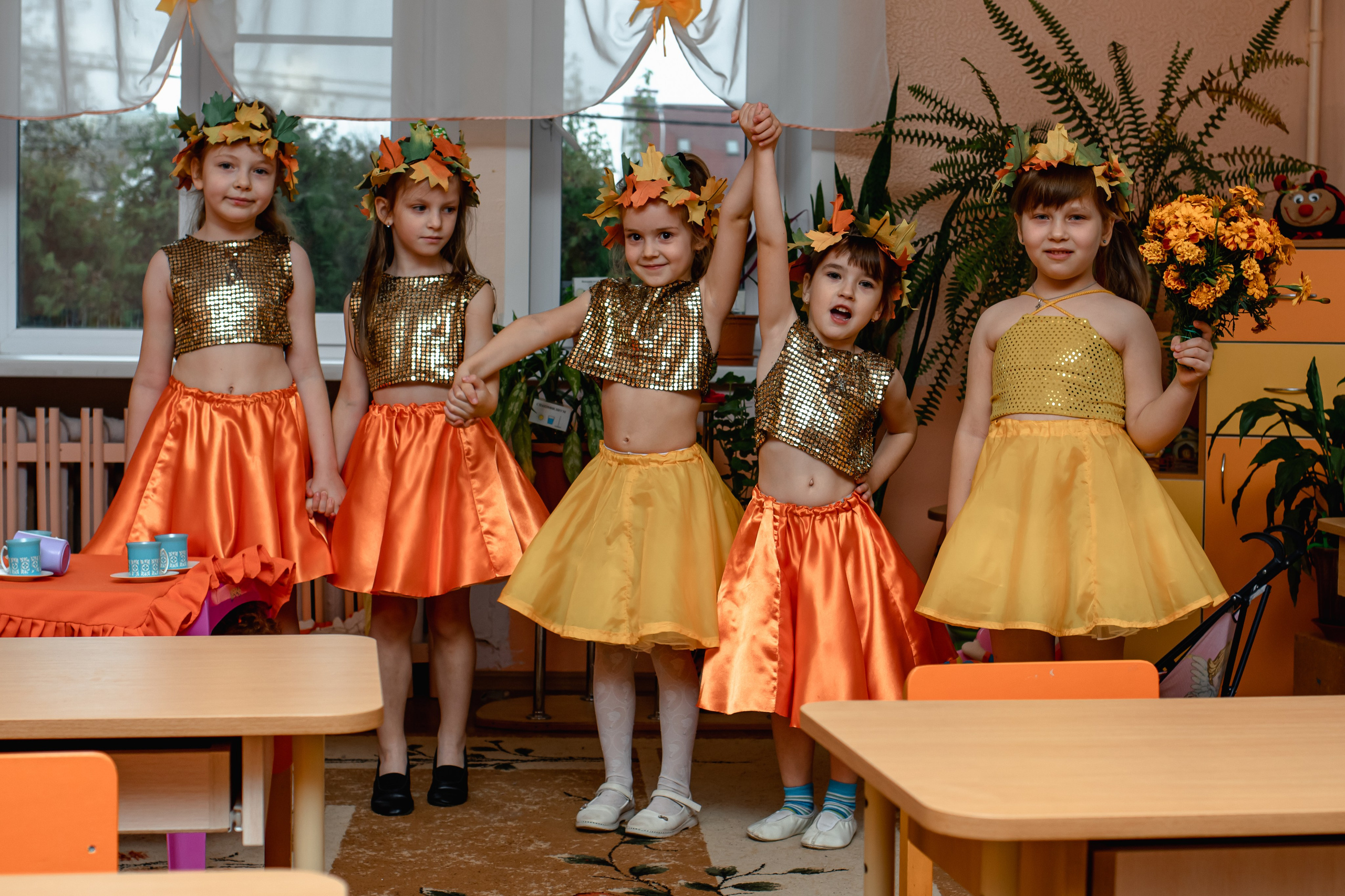 Осенний праздник в детском саду. Маргарита. Семейный фотограф в Минске Приболовец Светлана