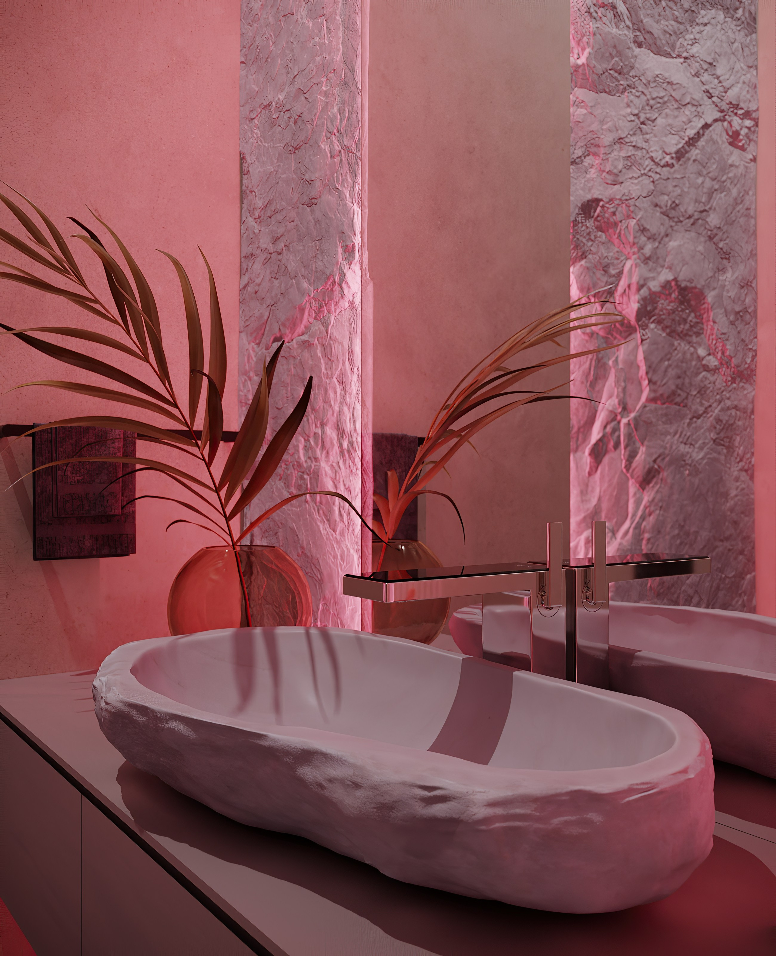 Виз гостевого санузла по дизайну Мартыновой Н. И Бородиной Е. Визуализатор Векшина Елена