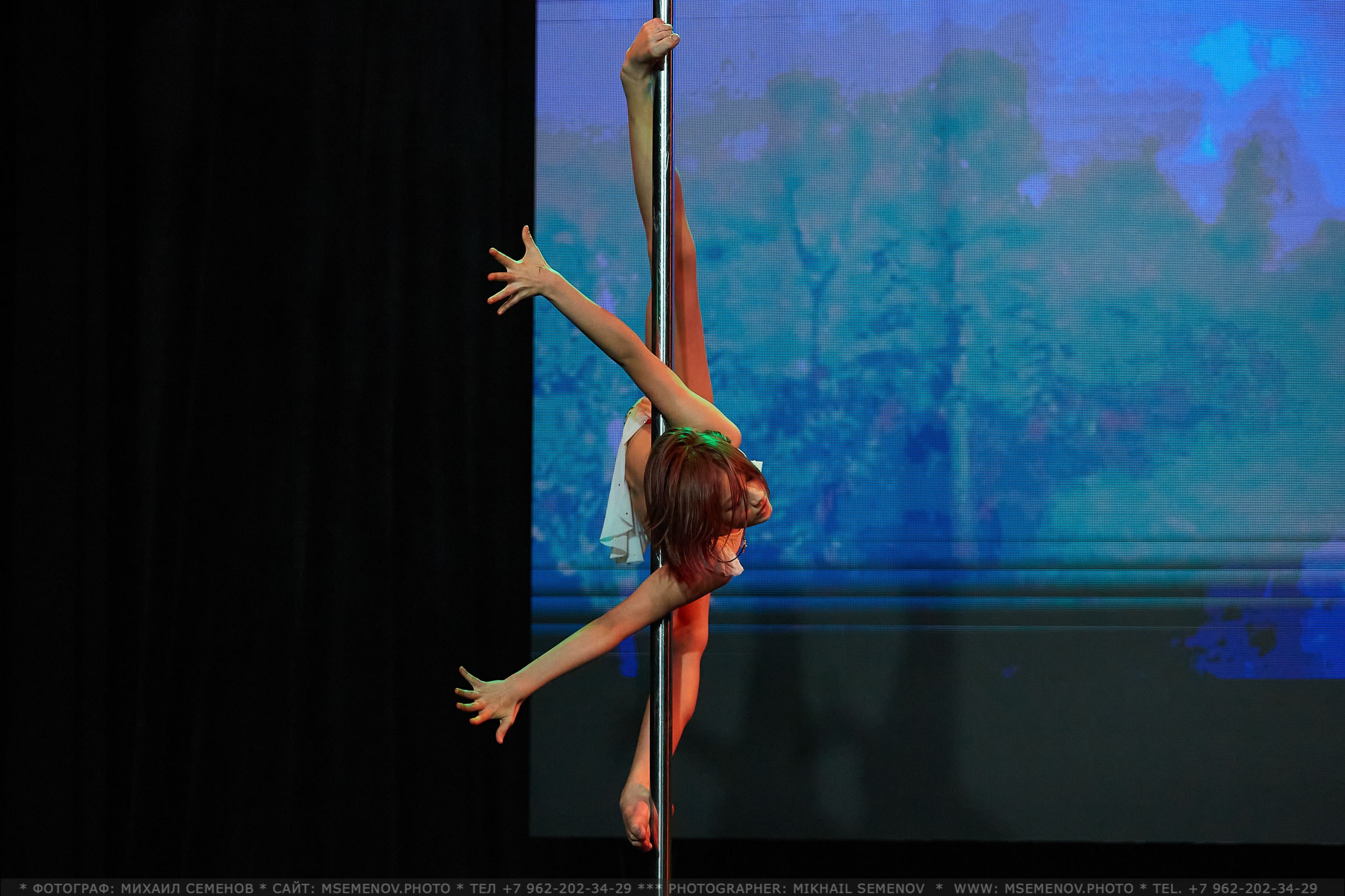 Анонс «SOUL POLE CHAMPIONSHIP IV». Photographer for business Mikhail Semenov. Aqua photo studio, photo school