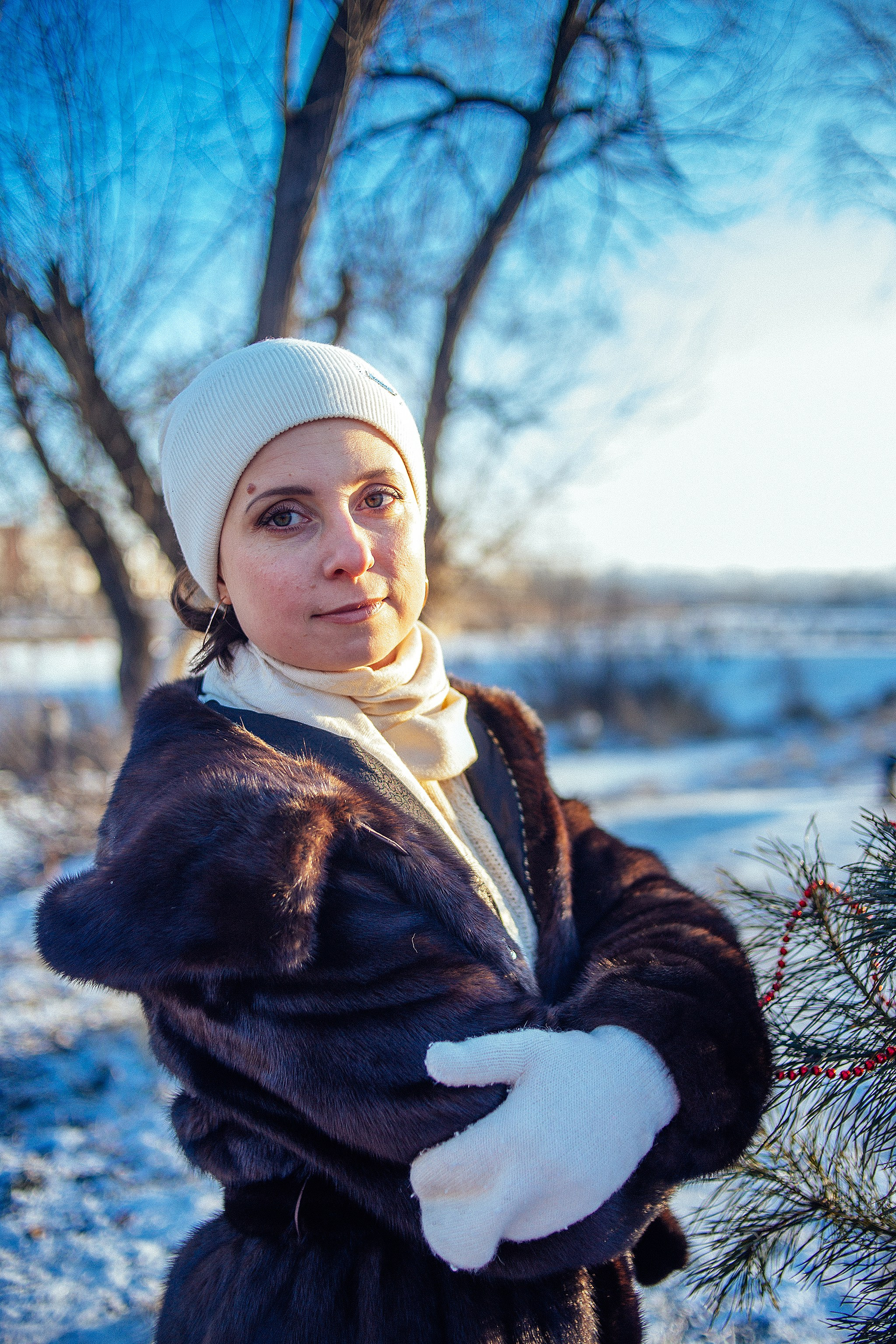 Зимняя фотопрогулка на мещерском озере с мандаринами. Детский и семейный фотограф, фотограф мероприятий Нижний Новгород
