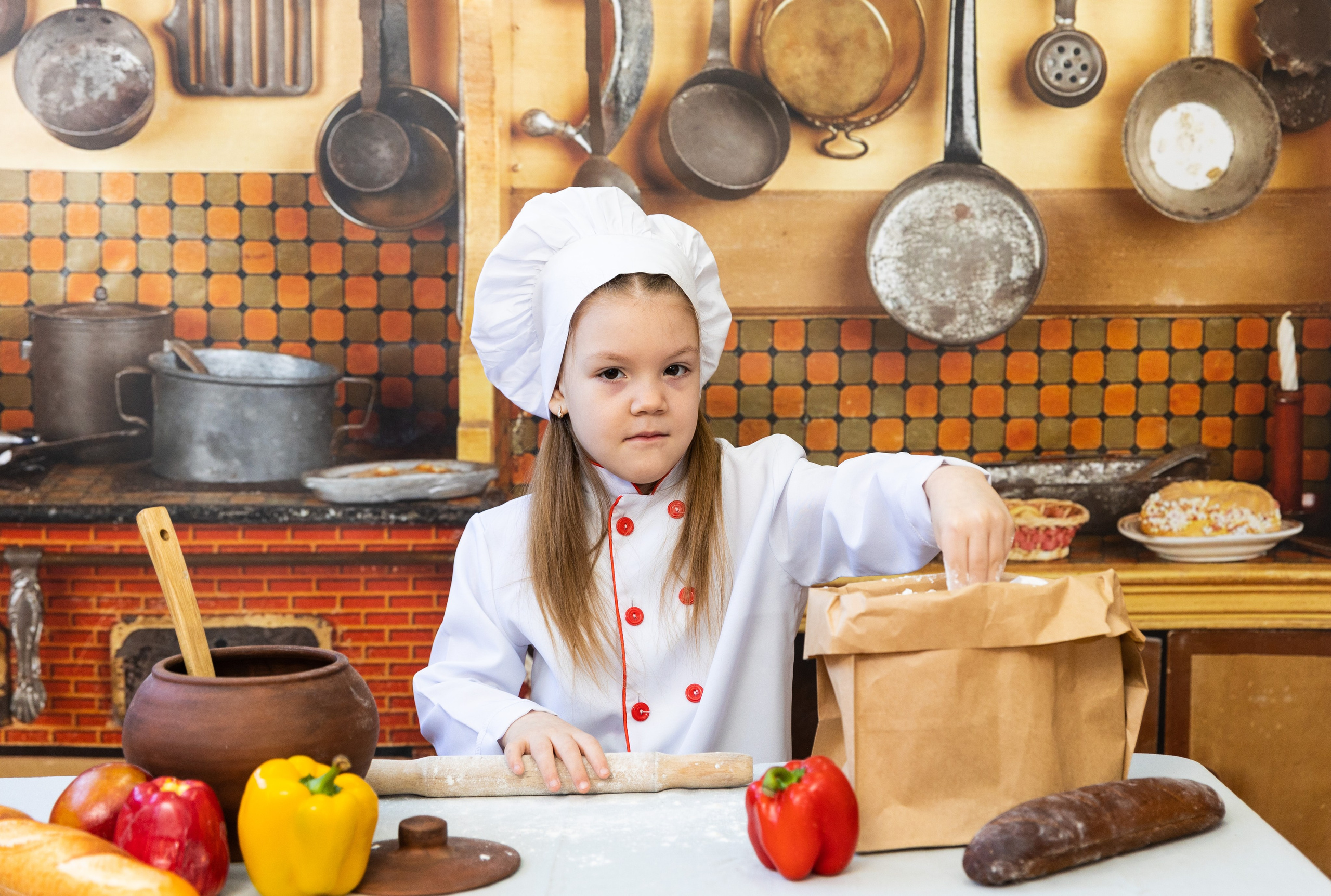 Тематическая «Поварята». Семейный, детский, школьный фотограф в Благовещенске Яна Белоусова
