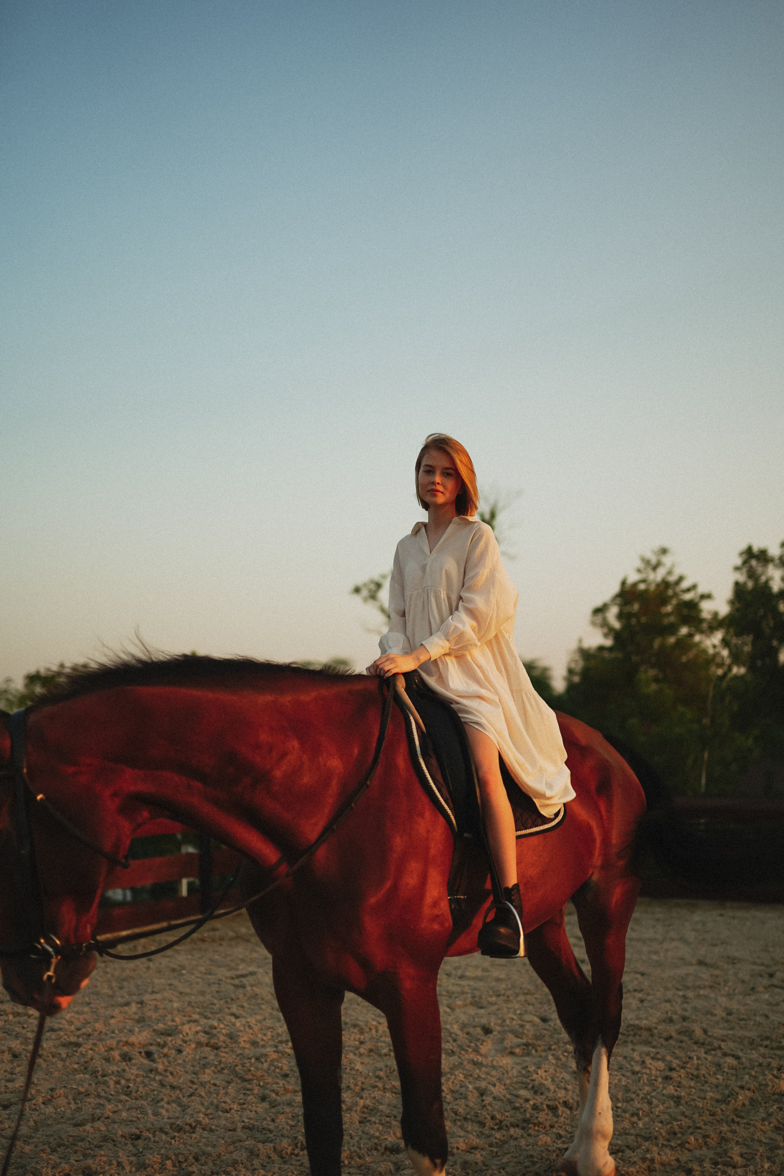 Кристина с лошадью. Фотограф с психологическим образованием