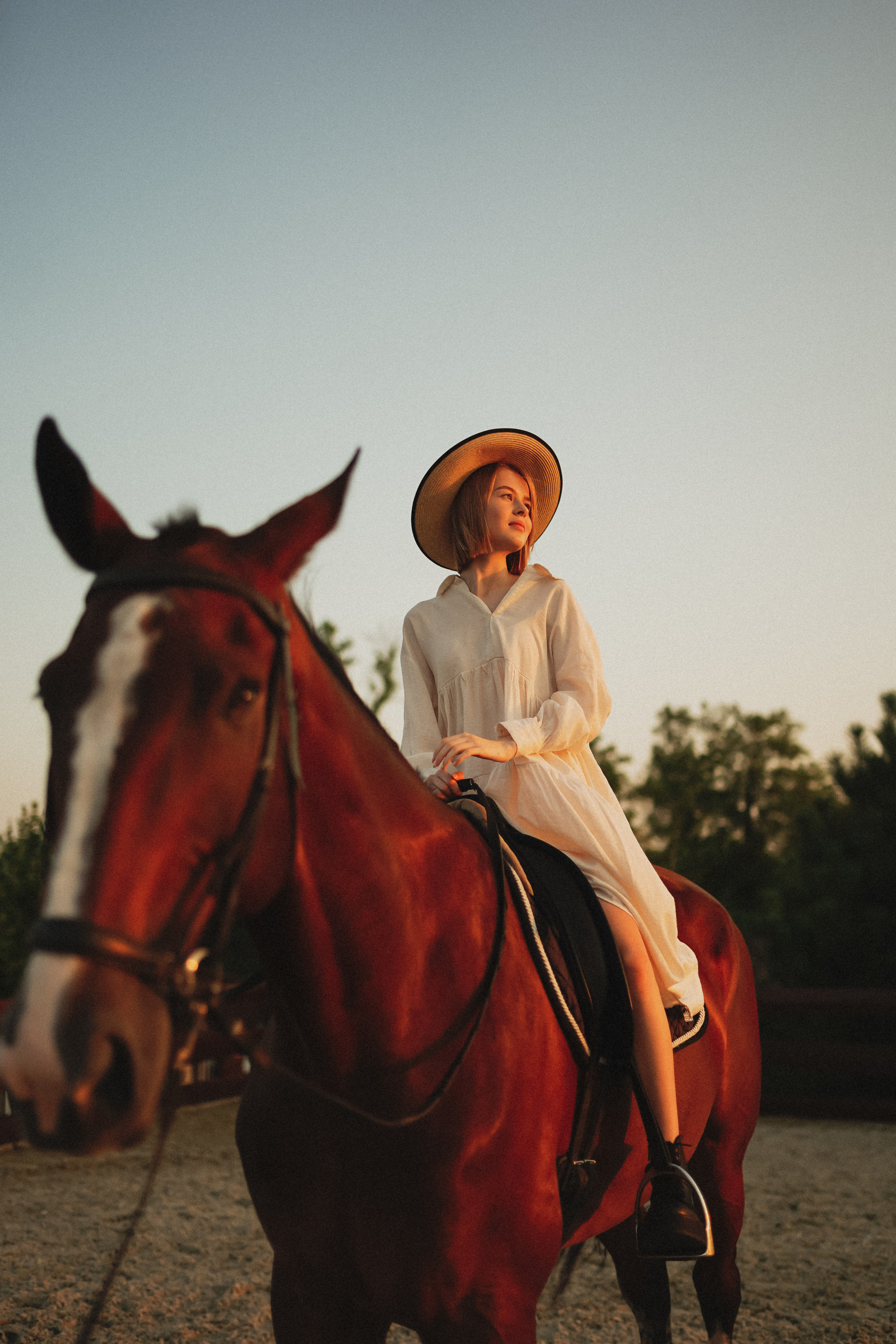 Кристина с лошадью. Фотограф с психологическим образованием
