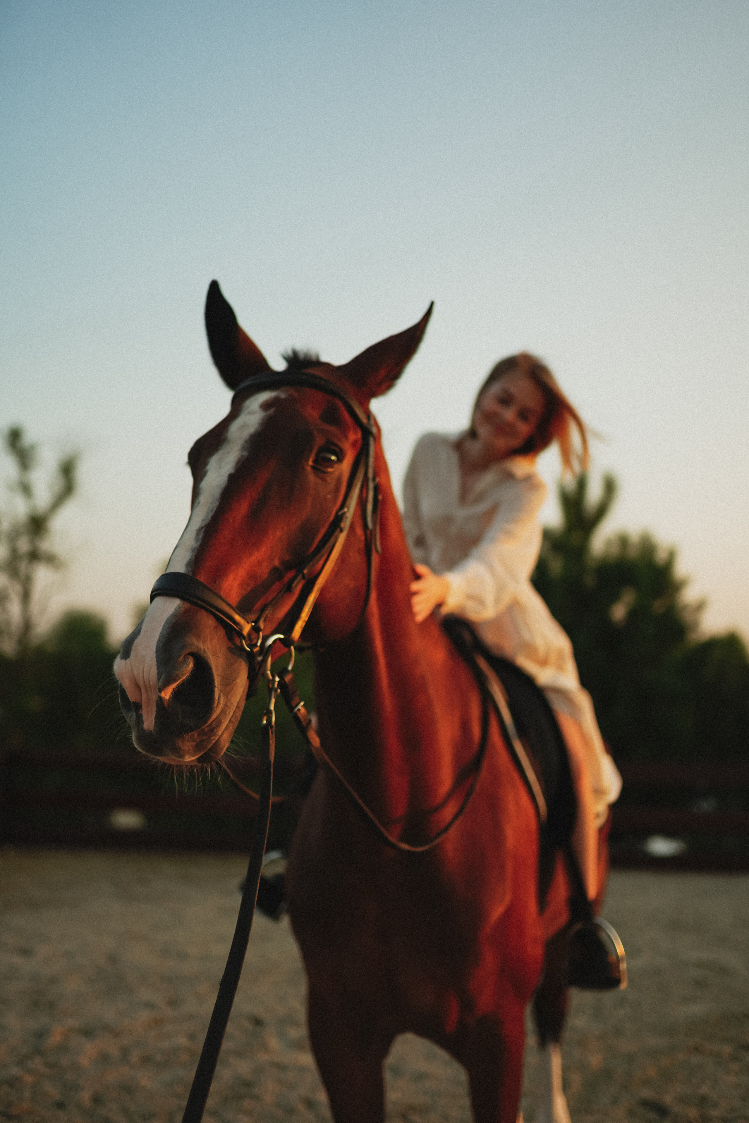 Кристина с лошадью. Фотограф с психологическим образованием