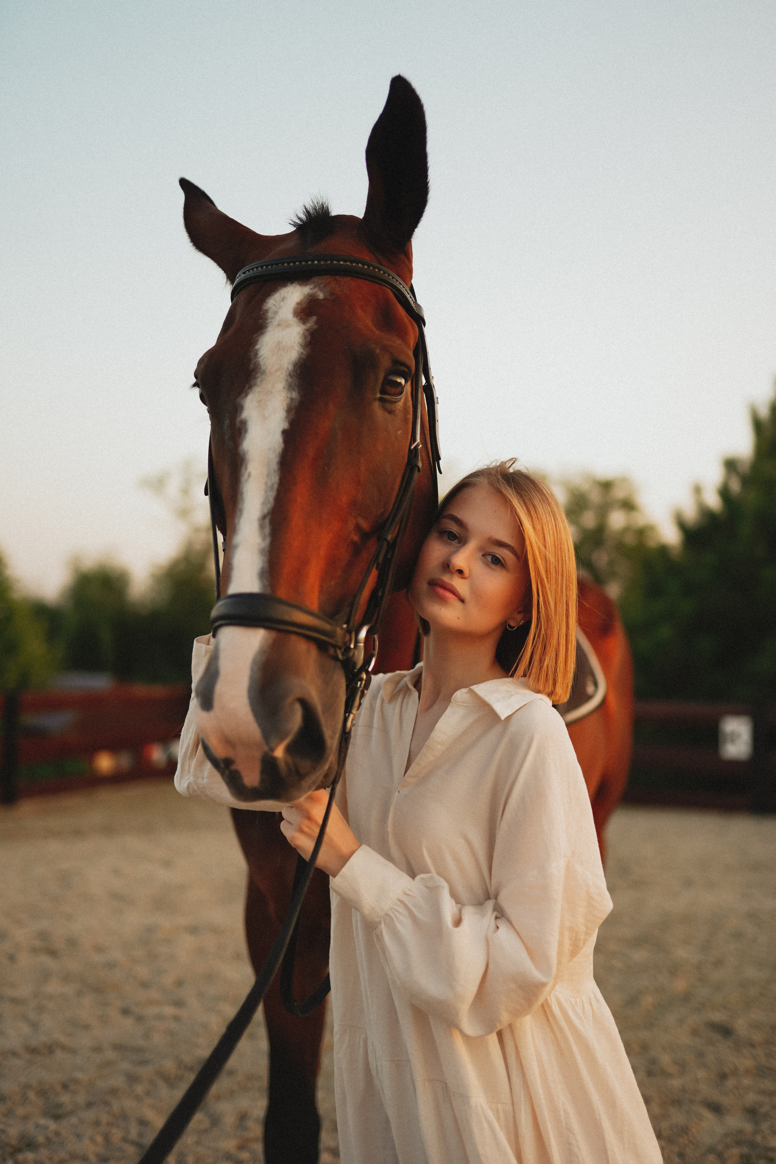 Кристина с лошадью. Фотограф с психологическим образованием