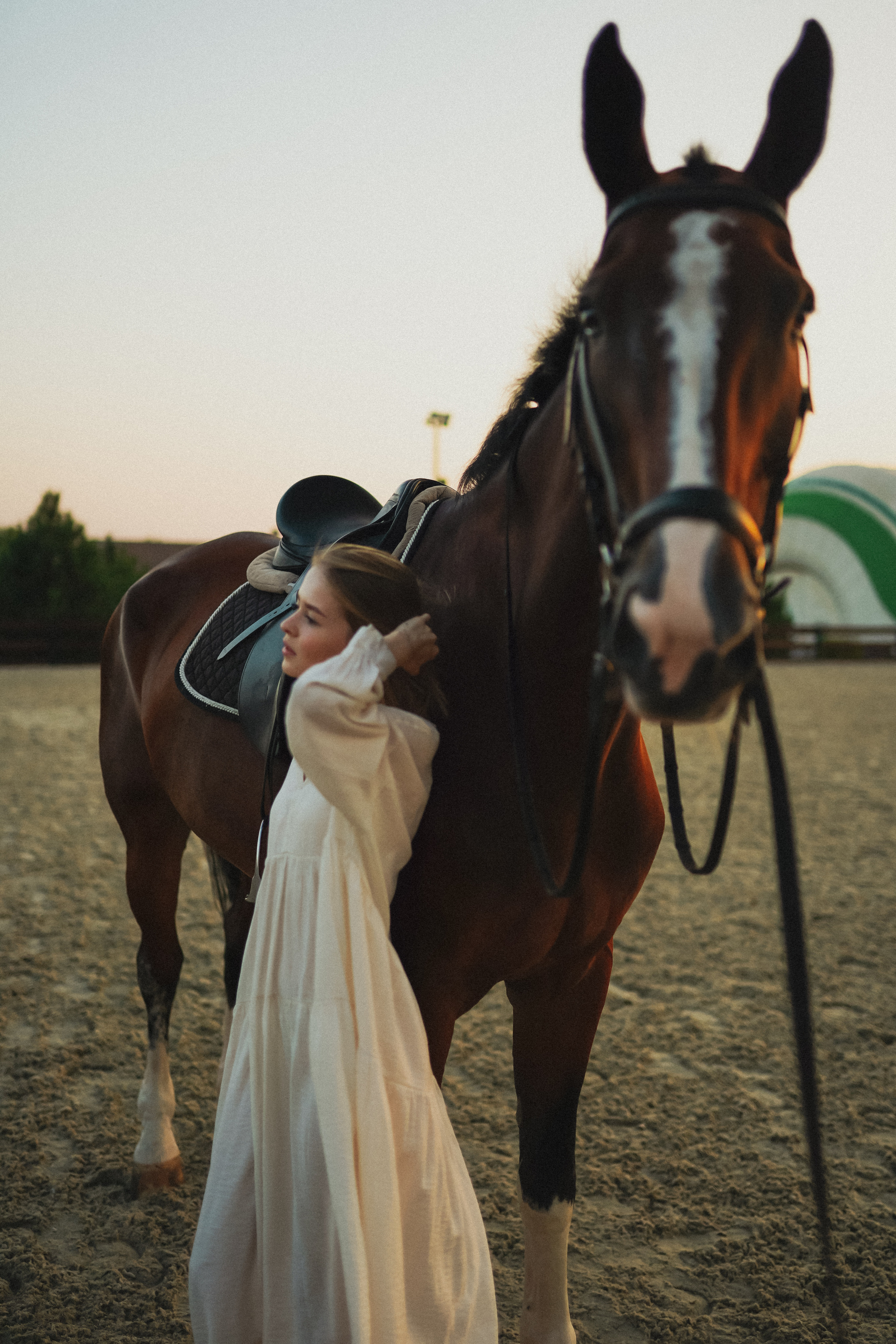 Кристина с лошадью. Фотограф с психологическим образованием