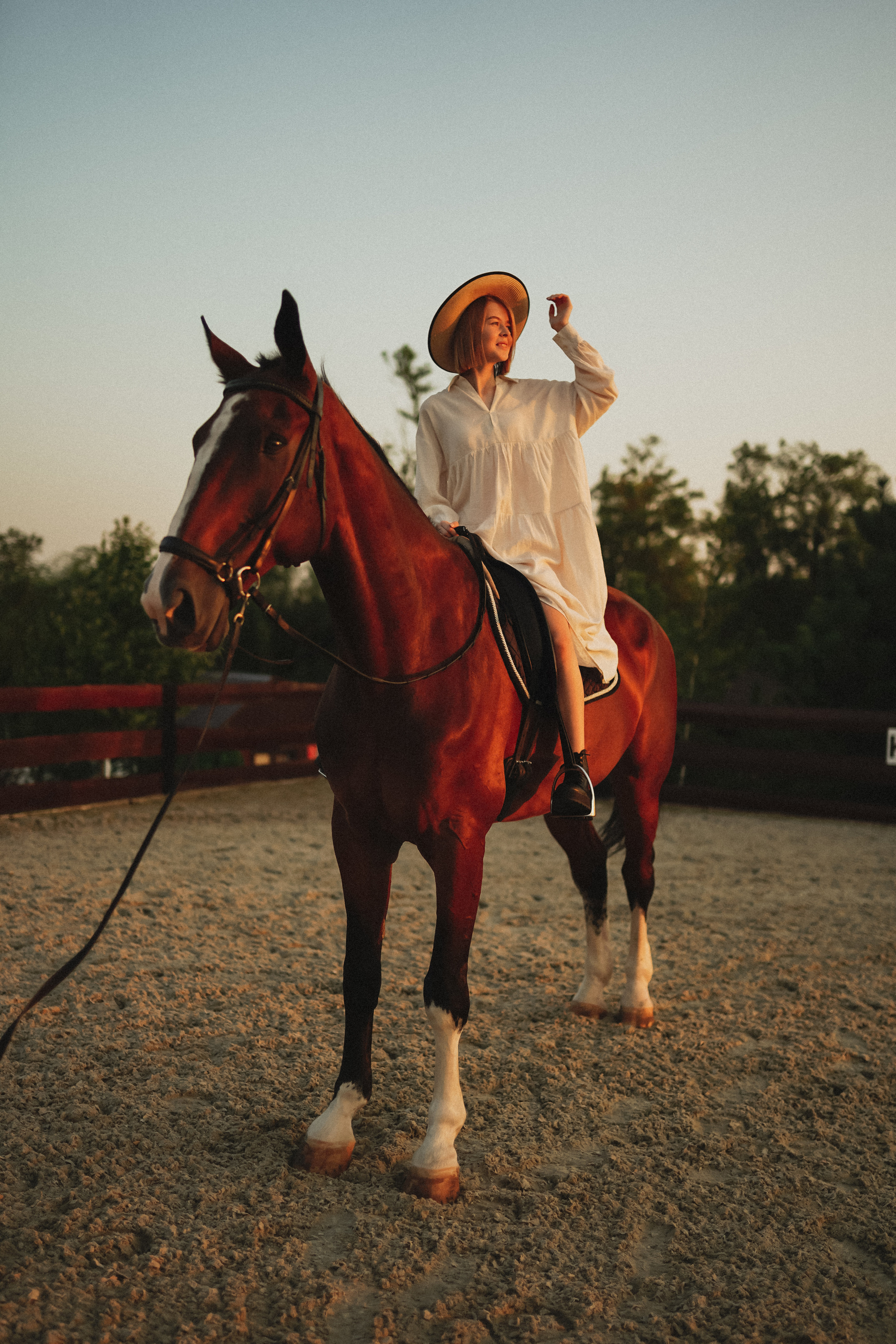 Кристина с лошадью. Фотограф с психологическим образованием