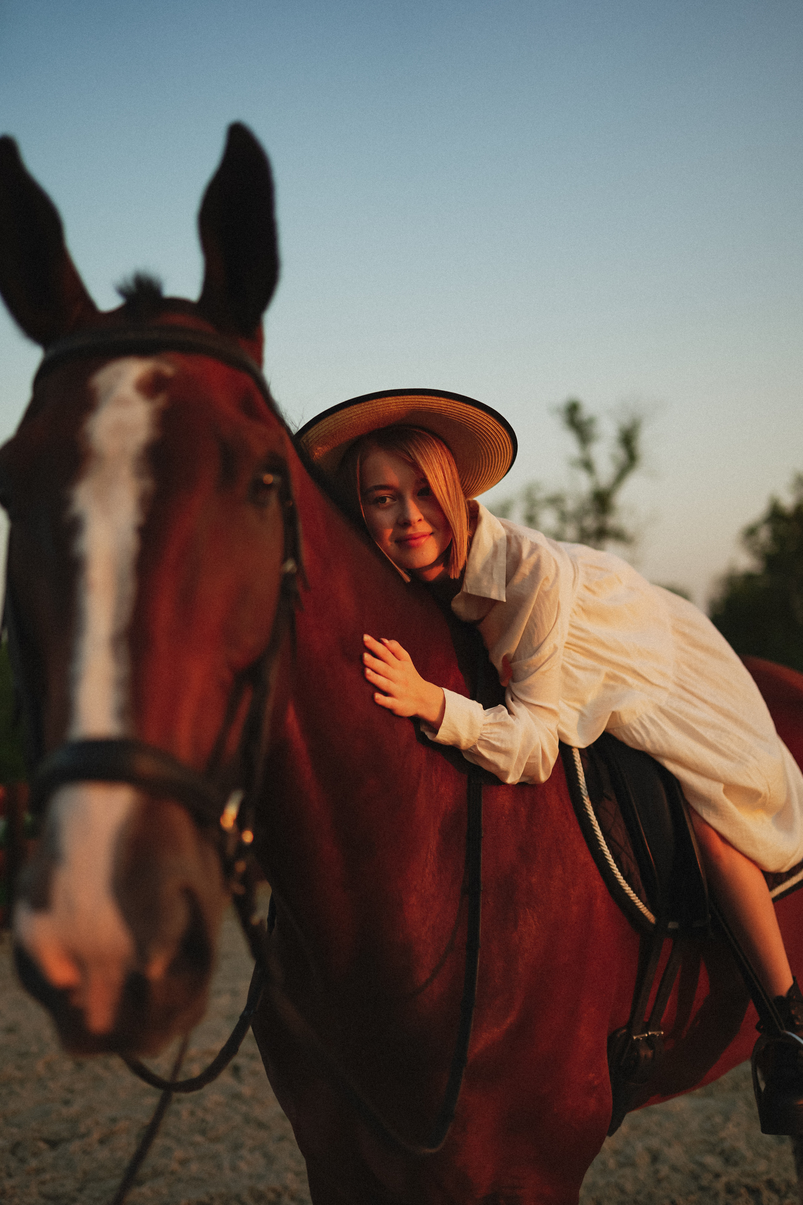 Кристина с лошадью. Фотограф с психологическим образованием