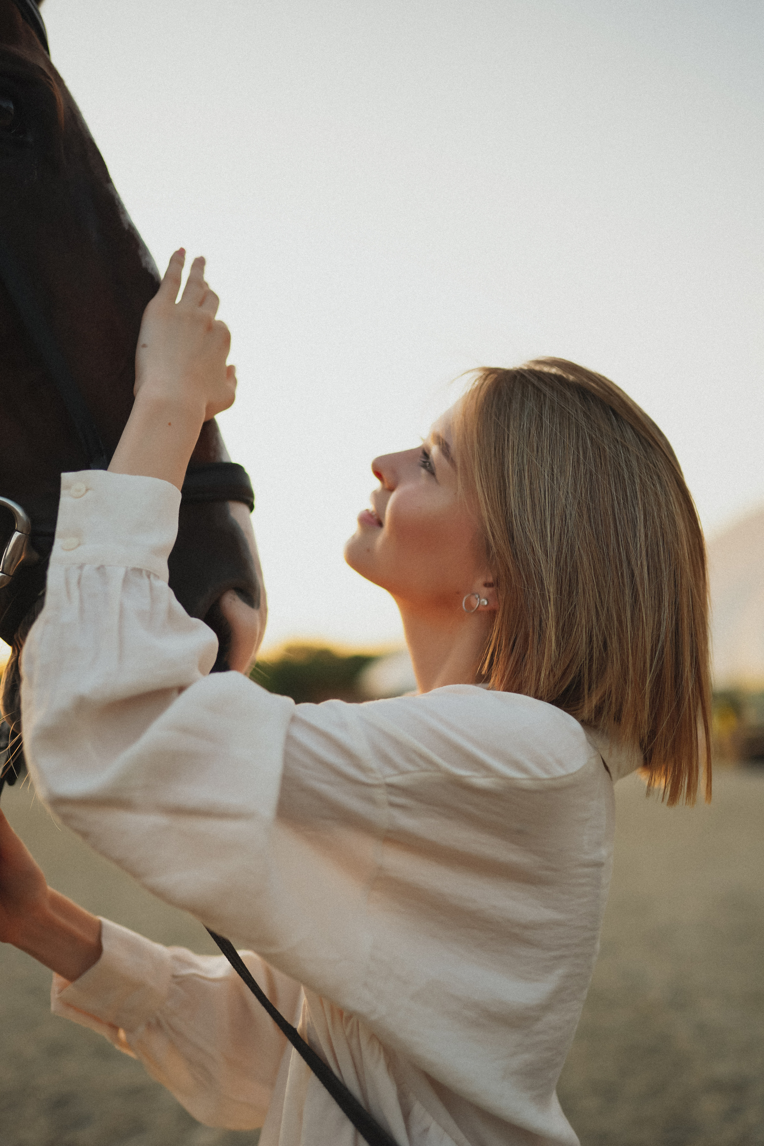 Кристина с лошадью. Фотограф с психологическим образованием