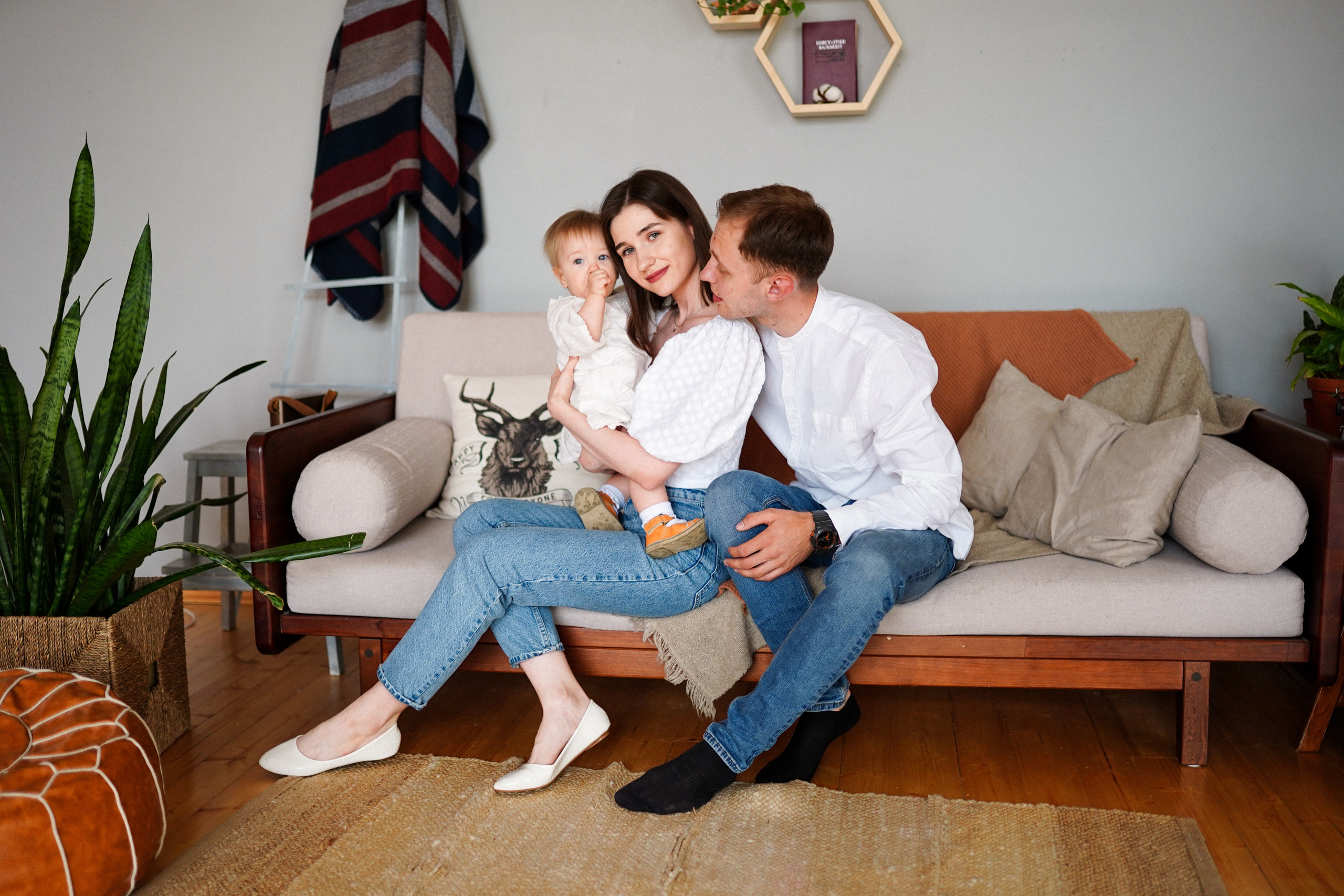 Оля, Паша и маленькая Лера. Фотограф с психологическим образованием