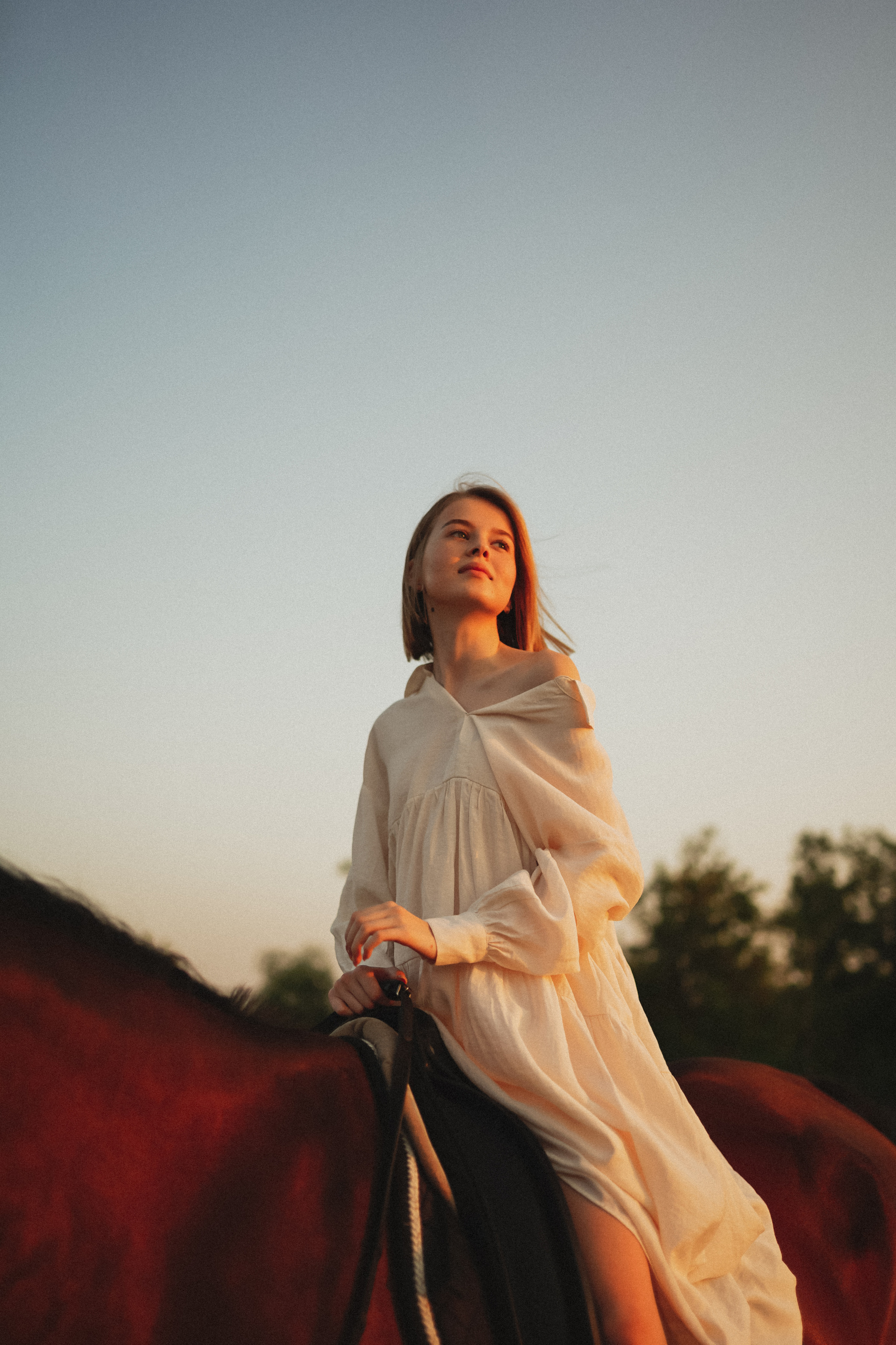 Кристина с лошадью. Фотограф с психологическим образованием