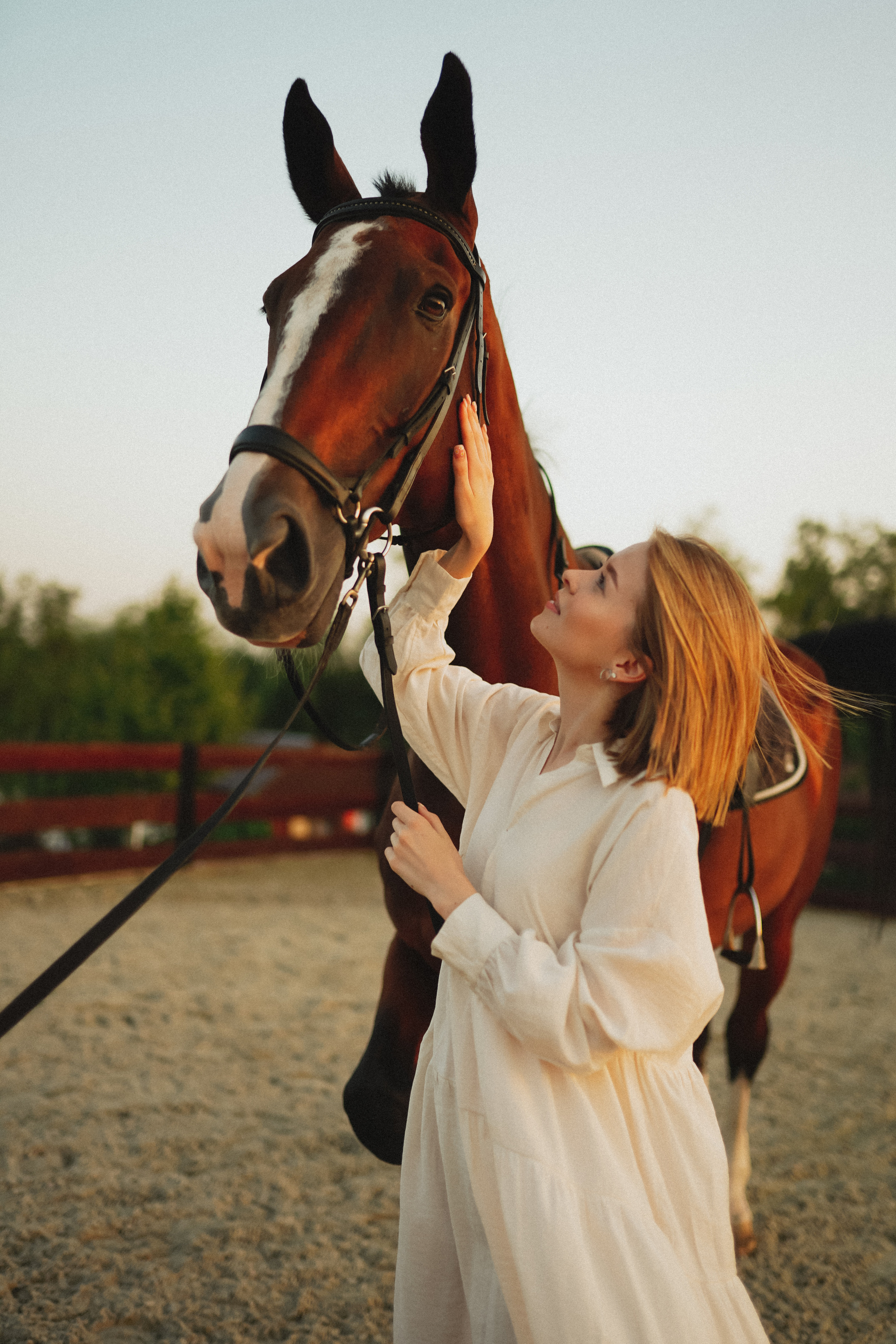Кристина с лошадью. Фотограф с психологическим образованием