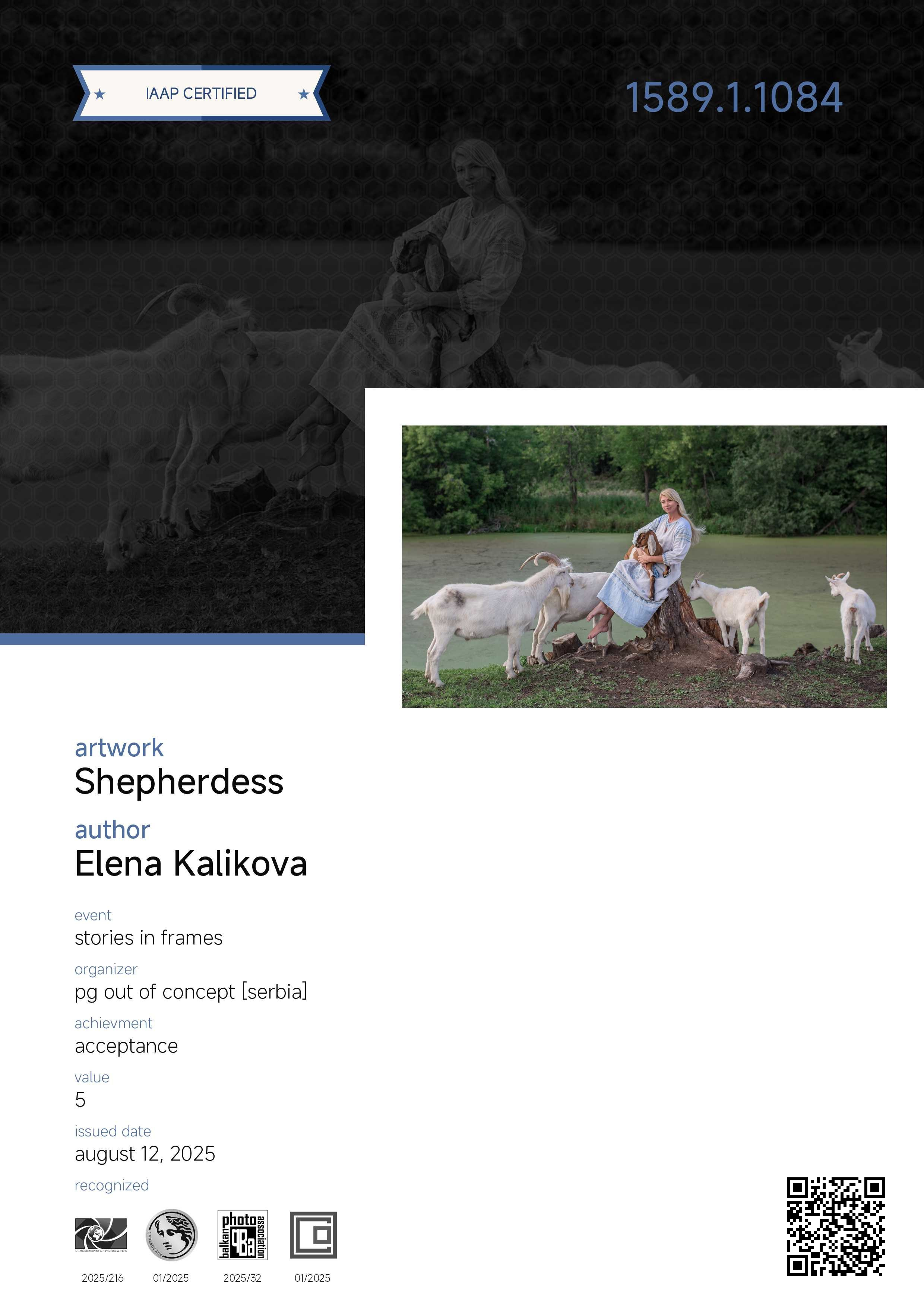 Дипломы и Награды. Семейный и детский фотограф в Екатеринбурге Каликова Елена