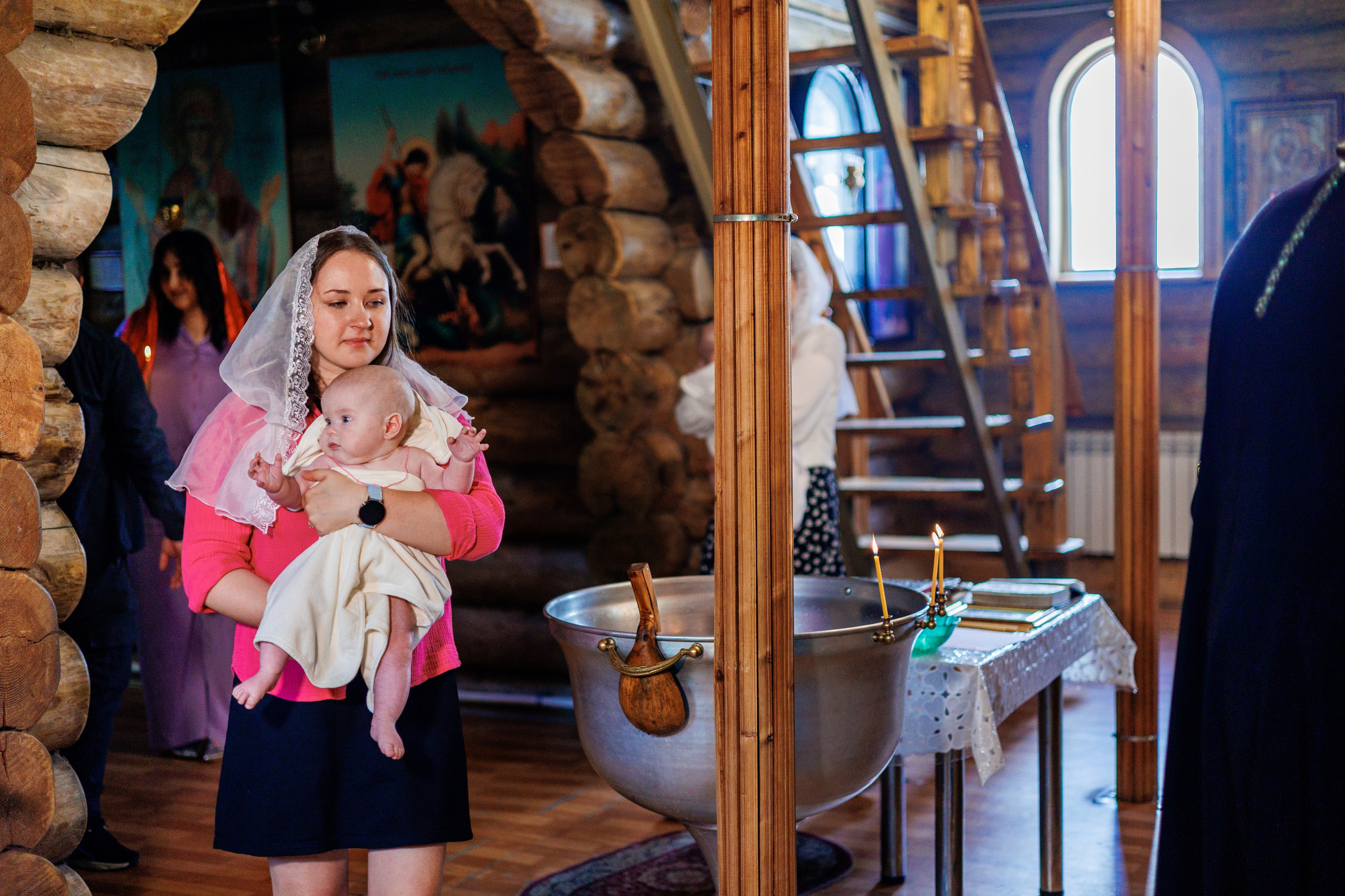 Крещение близняшек. Свадебный и семейный фотограф в Армавире
