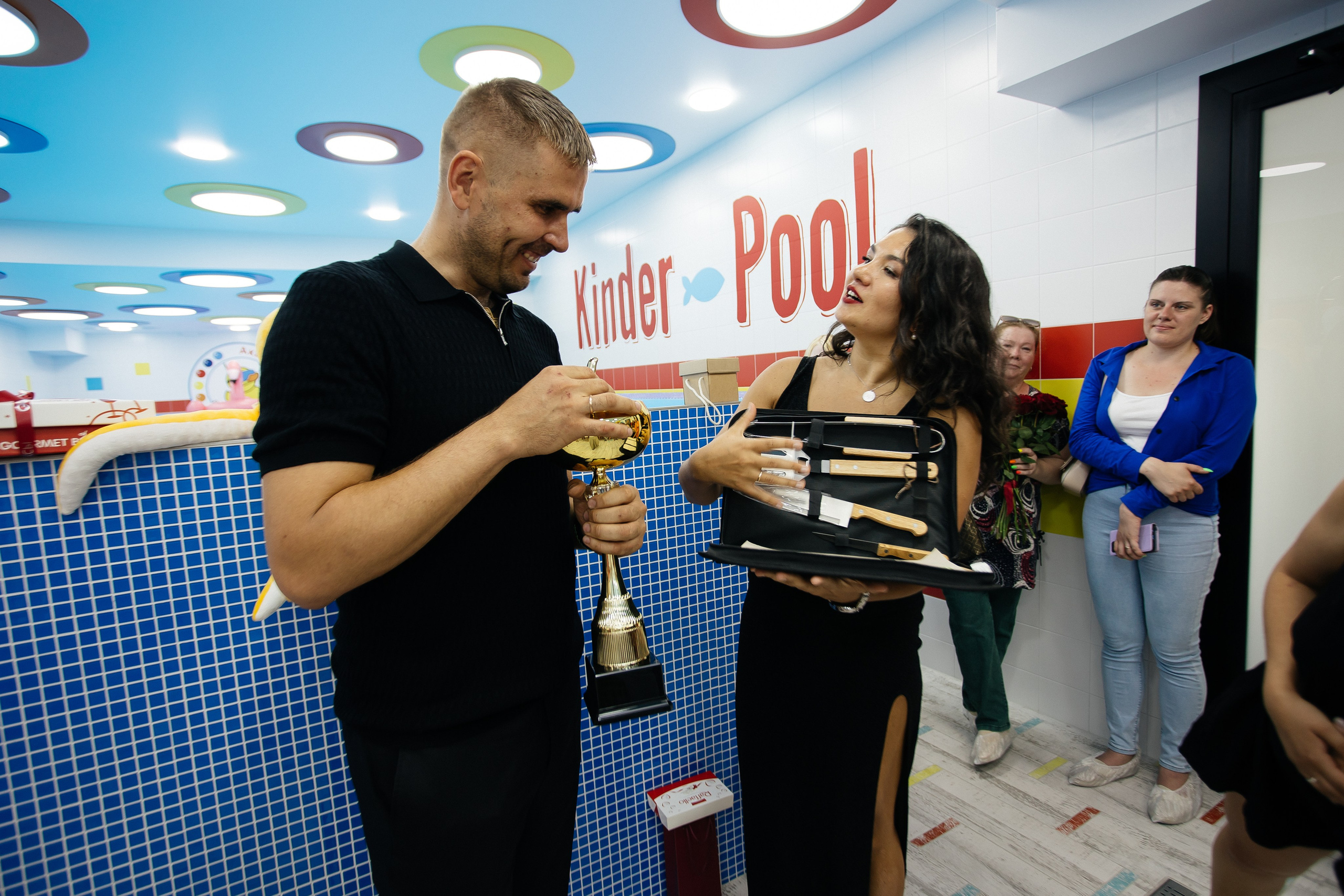 Открытие бассейна. Фотограф в Иркутске