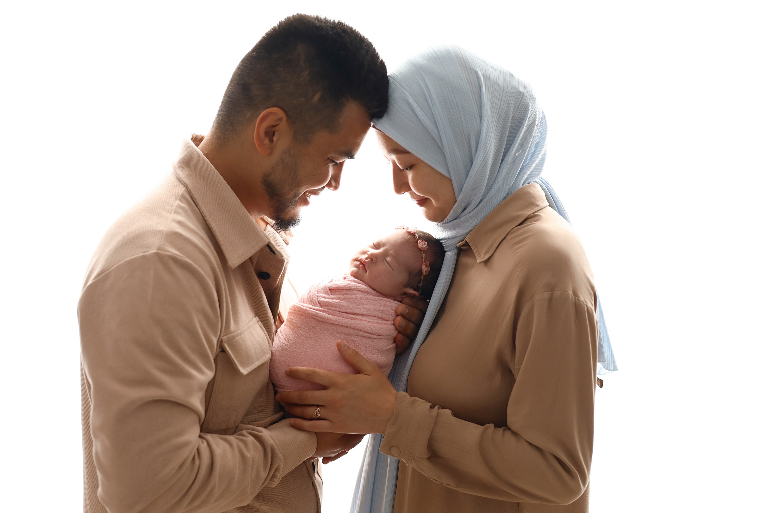 Ньюборн съемка Элины, творческий пакет. Фотограф новорожденных Москва. Ньюборн фотограф Москва