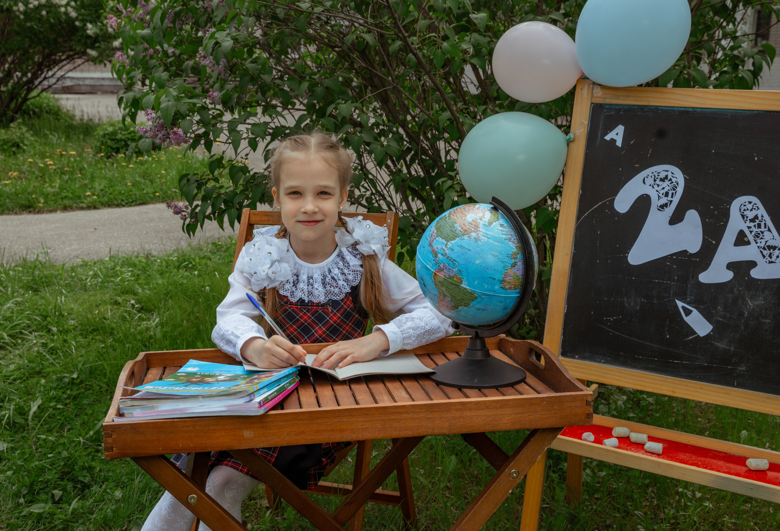 Школьная фотозона. Семейный и детский фотограф в Нижнем Новгороде