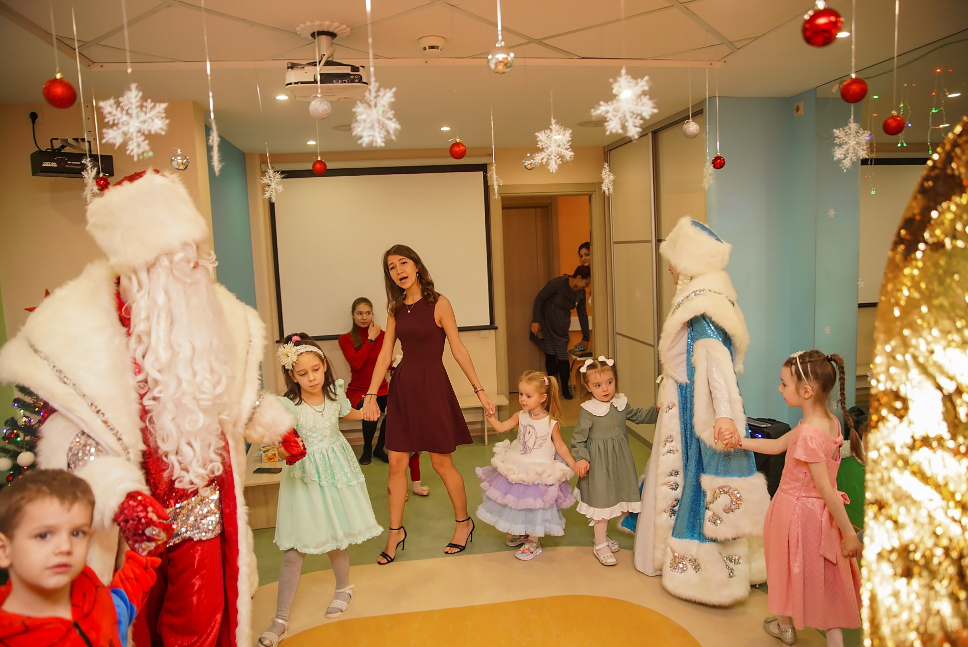 Новый год в частном детском садике. Семейный и детский фотограф в Нижнем Новгороде