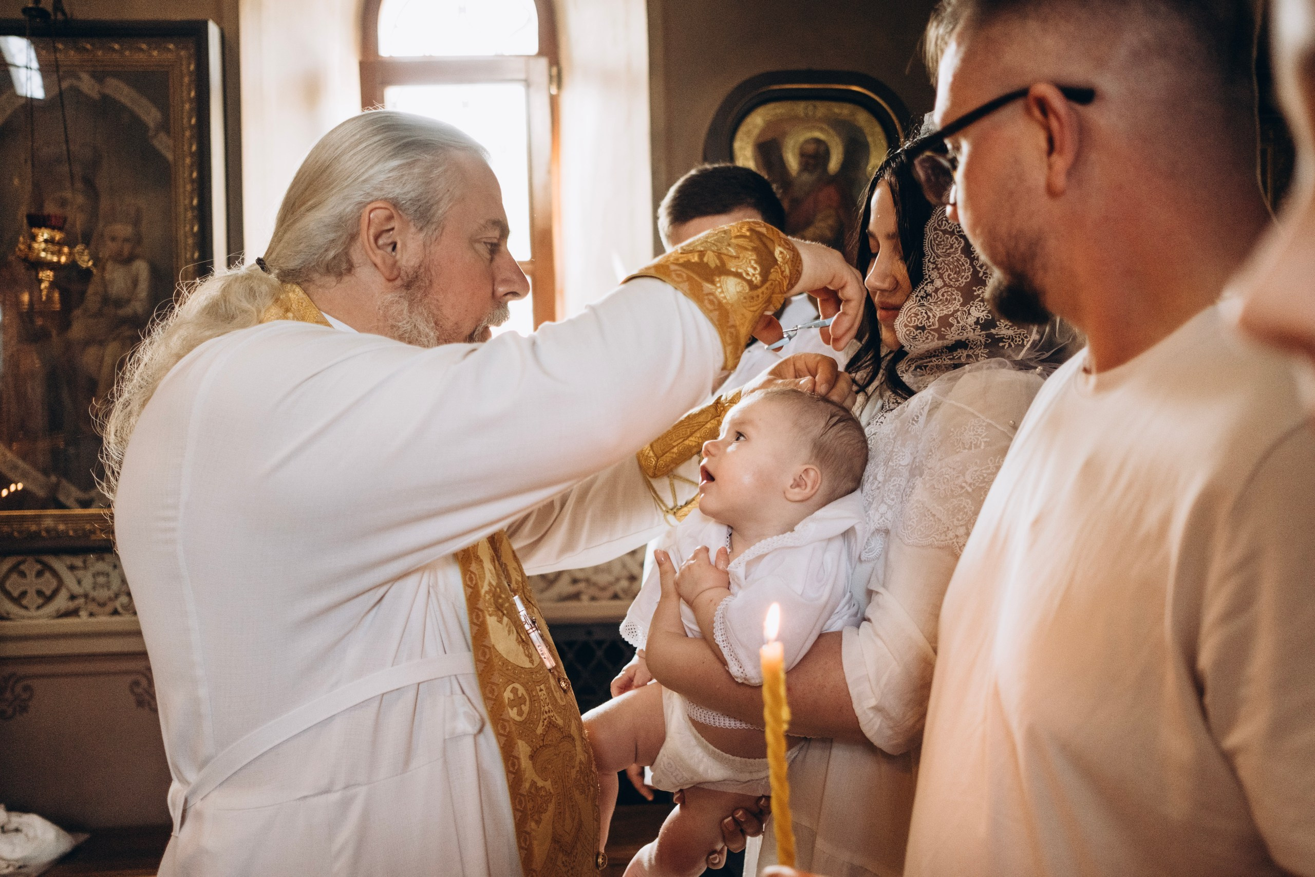 Крещение Евгения. Главная