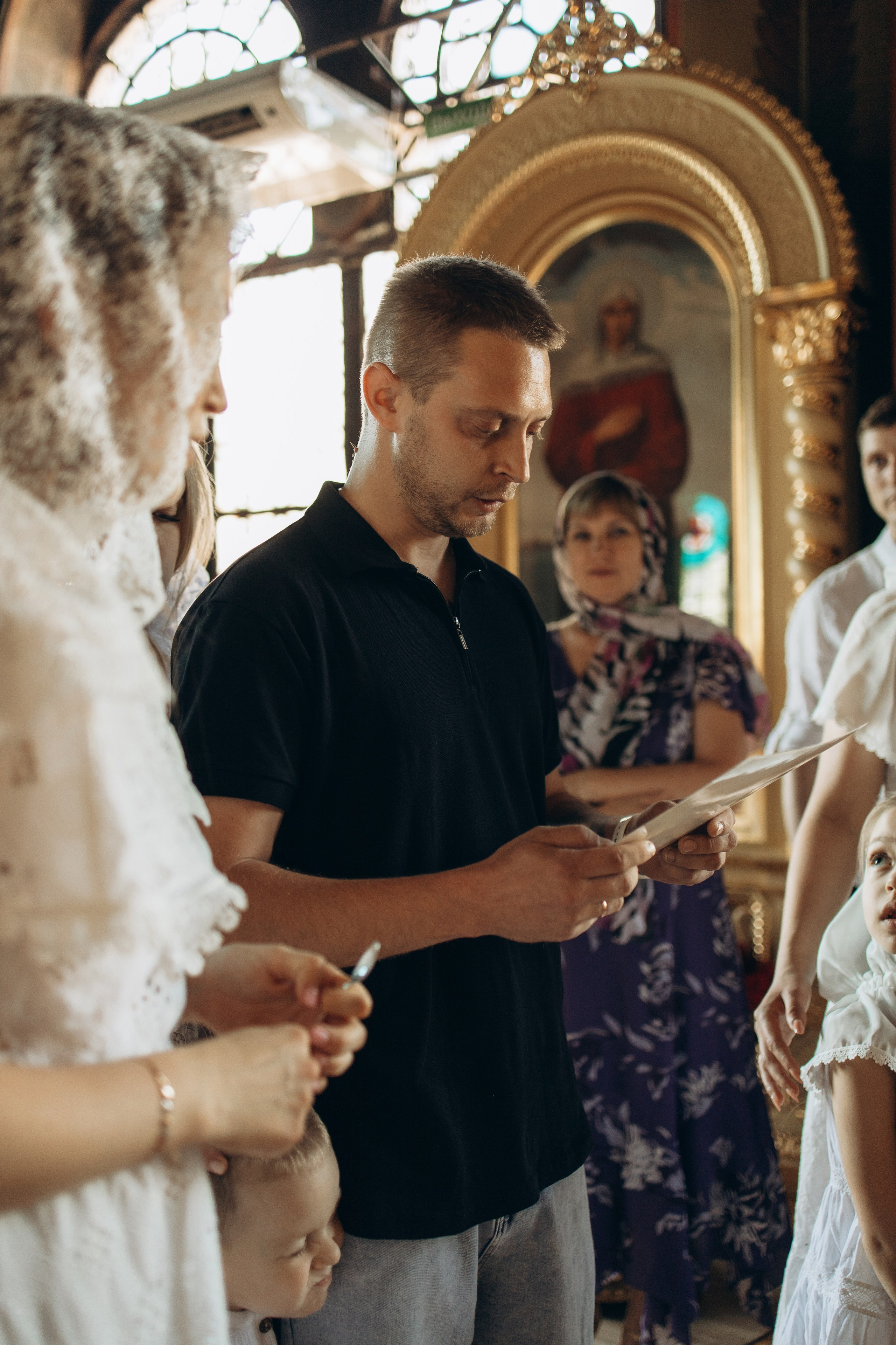 Двойное крещение Анны и Саши. Самый теплый фотограф в Краснодаре Рябоконь Ксения